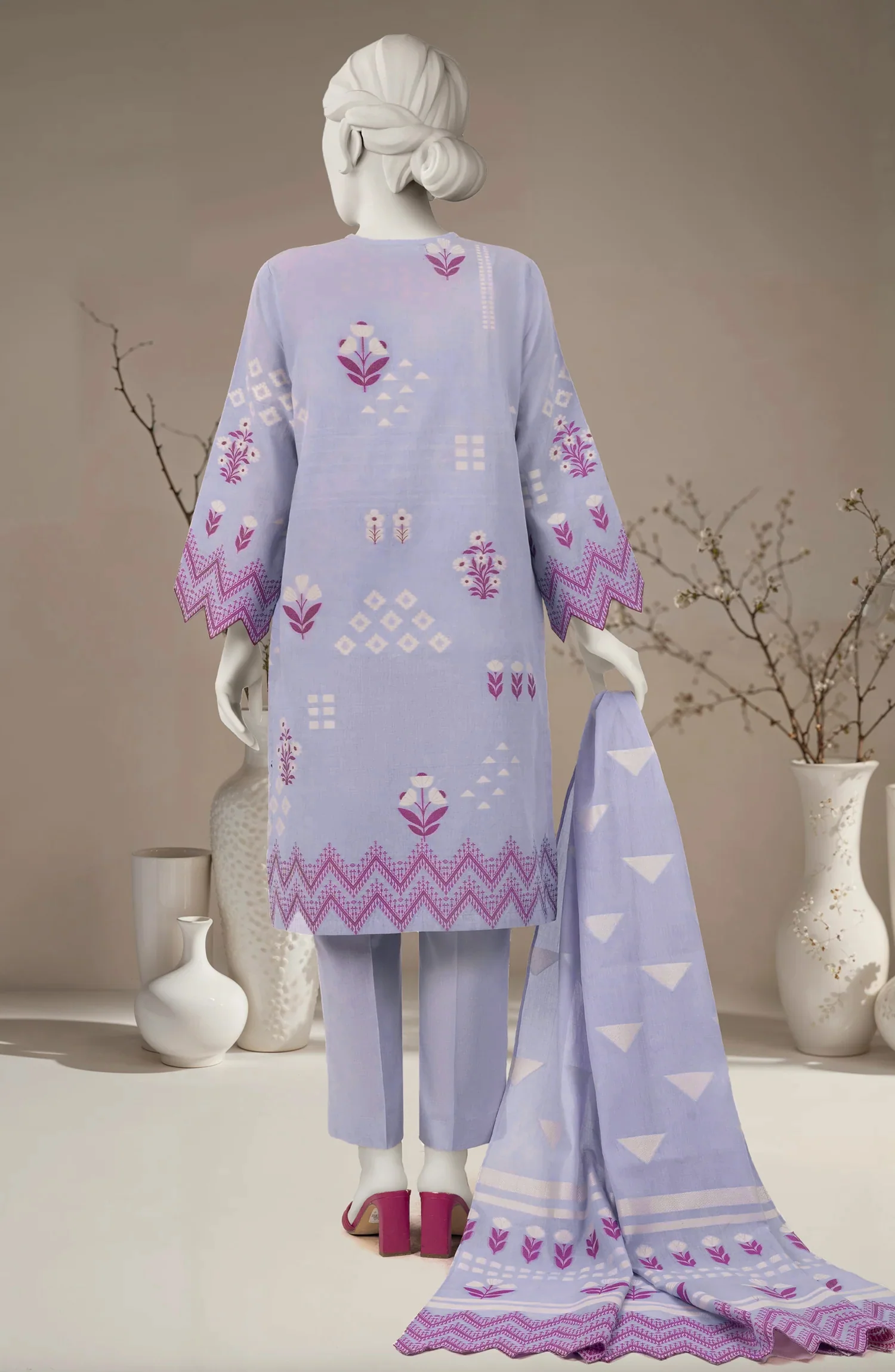 JACQUARD STITCHED 3 PIECE - Image 4