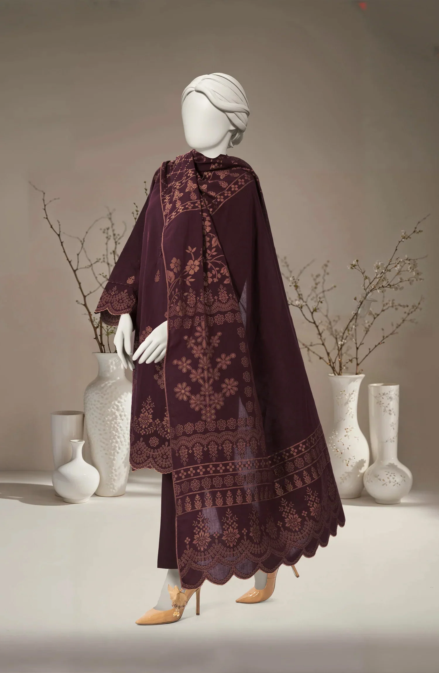 JACQUARD STITCHED 3 PIECE - Image 4