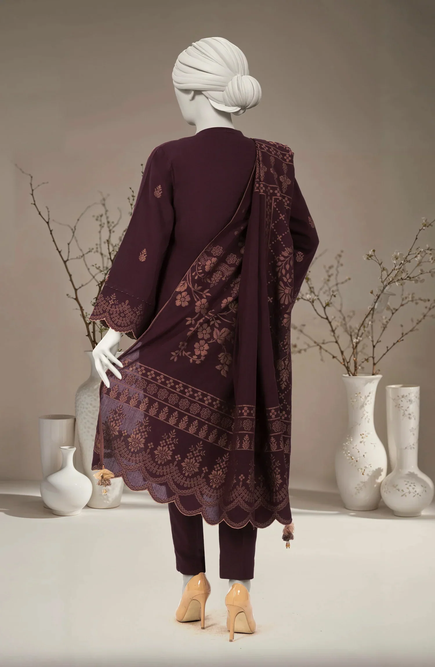 JACQUARD STITCHED 3 PIECE - Image 5