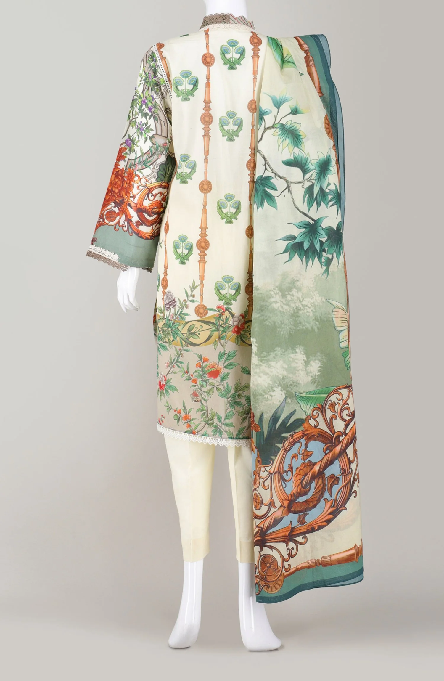 MEADOW RELIEF V-NECK 3PC SUIT STITCHED - Image 3