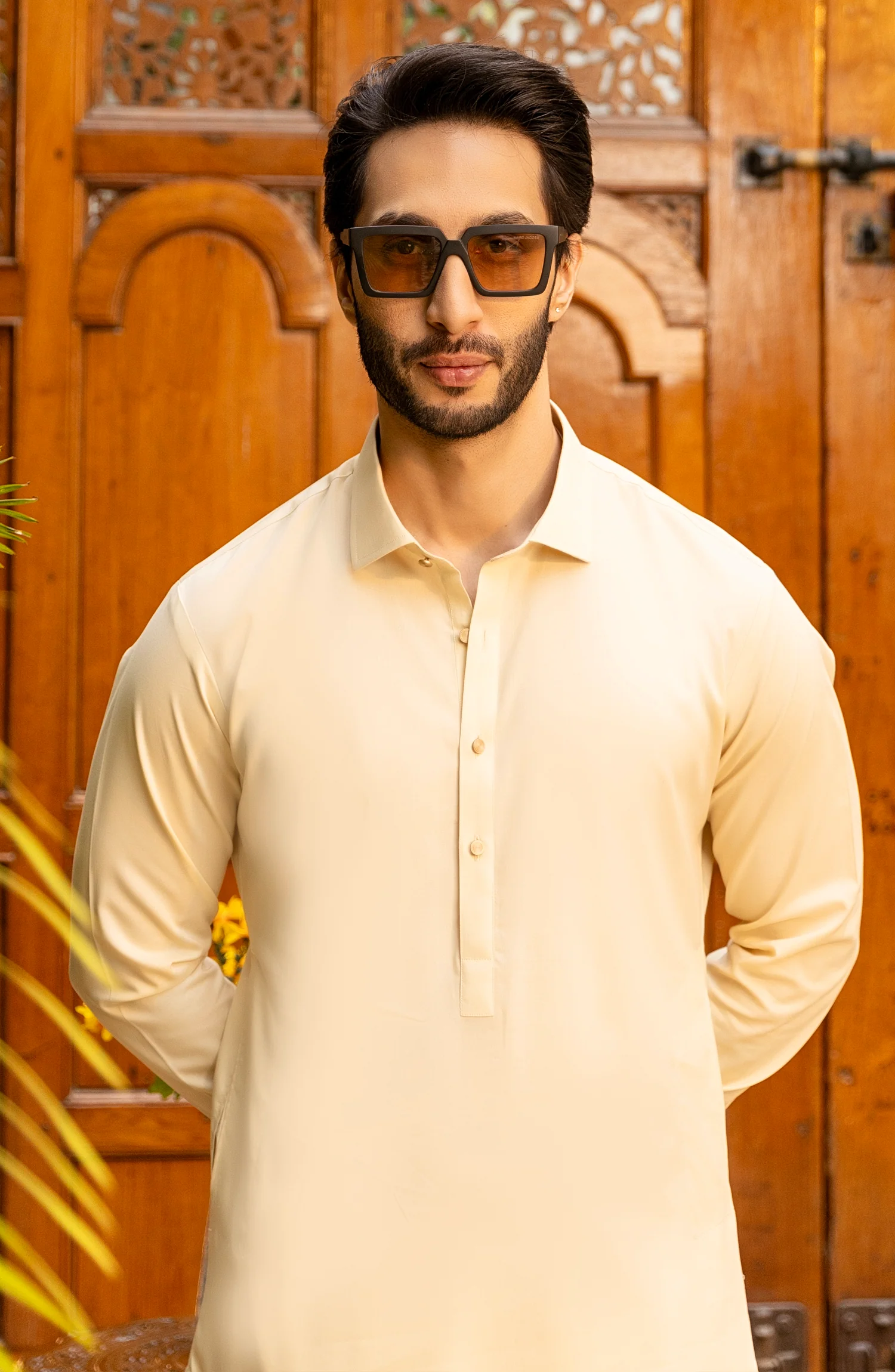MEN KAMEEZ SHALWAR CREAM - Image 4