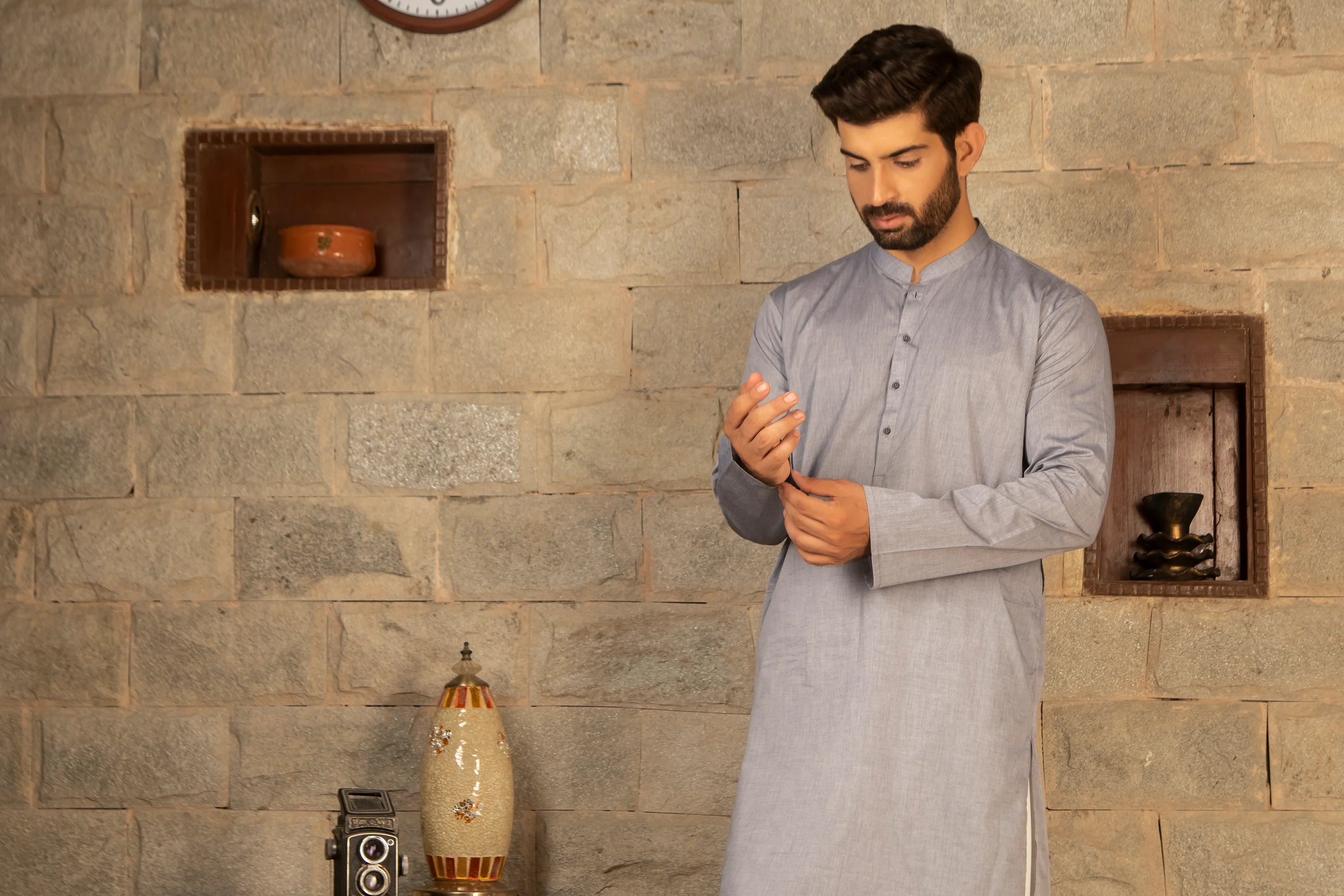 MEN KURTA PLAIN - Image 4