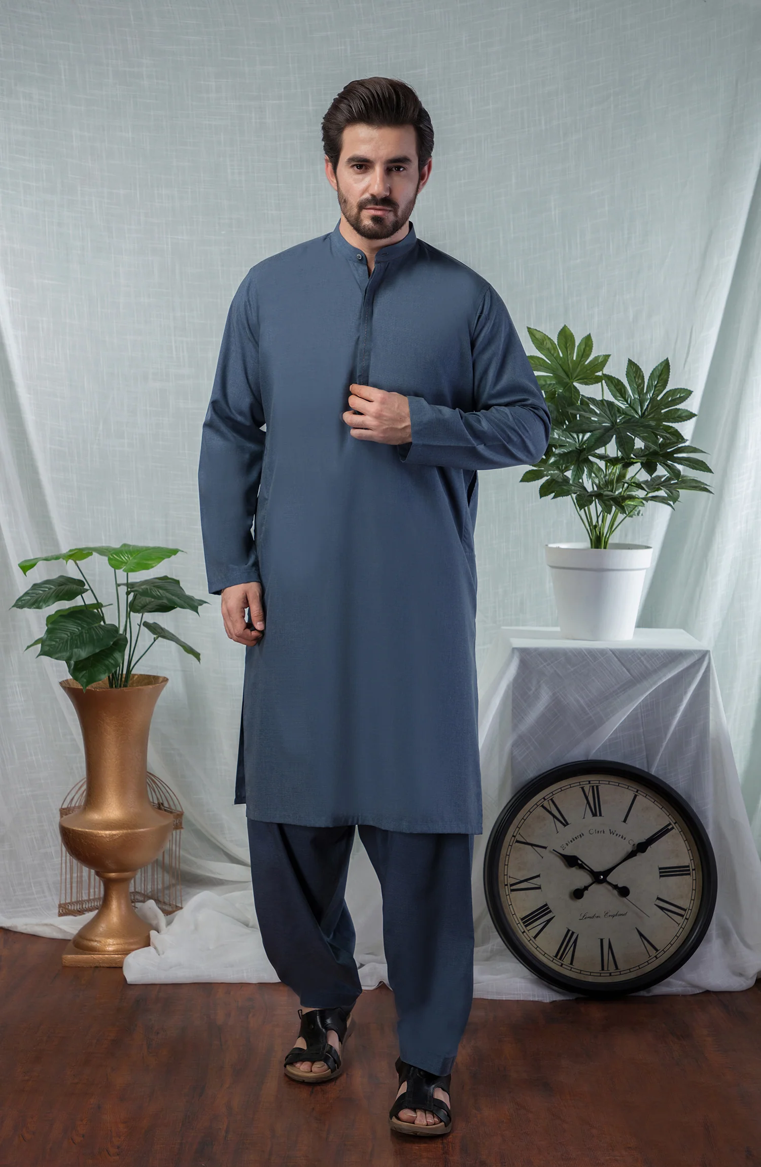 MEN KAMEEZ SHALWAR SEMI FORMAL - Image 2