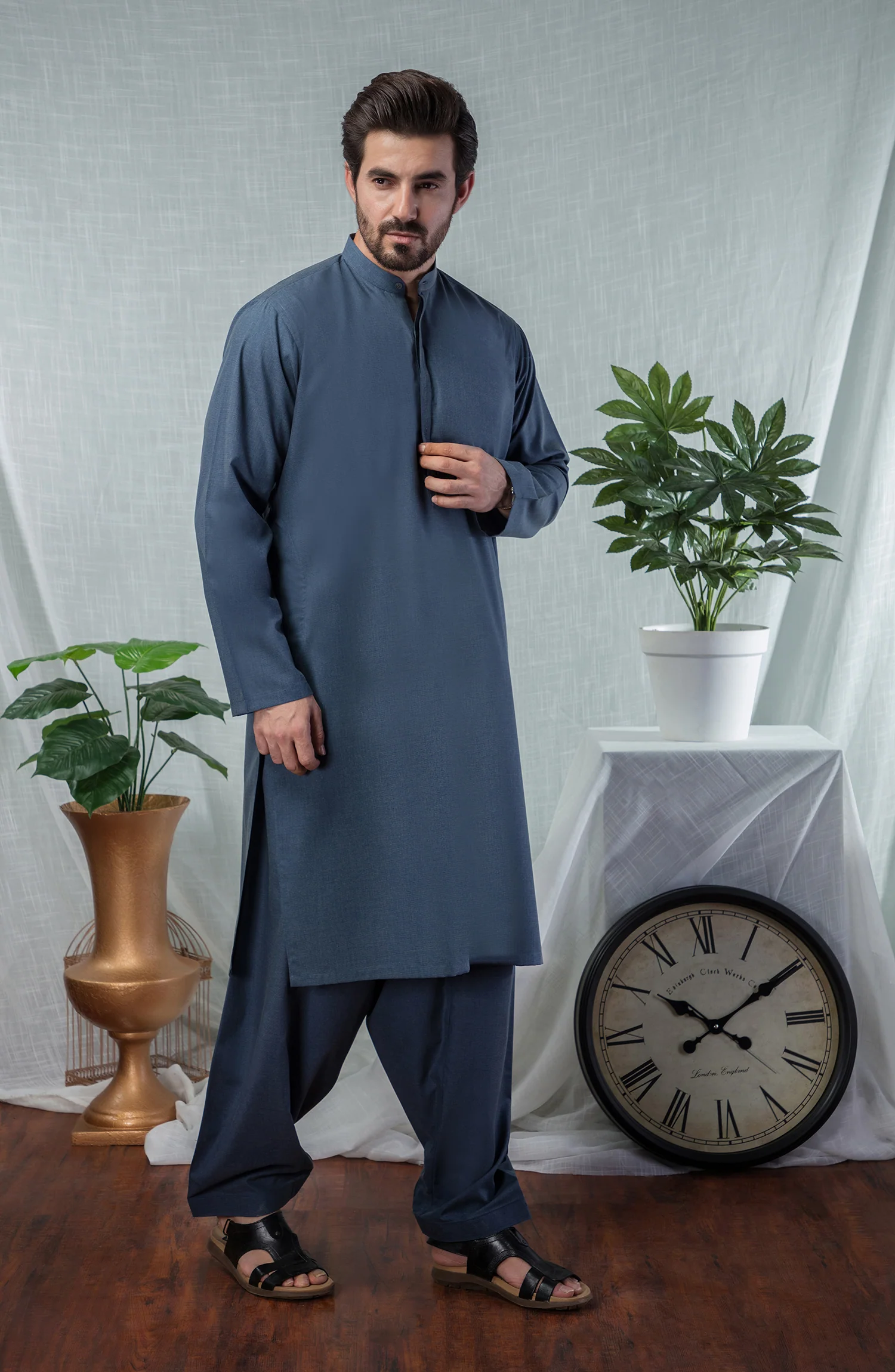 MEN KAMEEZ SHALWAR SEMI FORMAL - Image 3