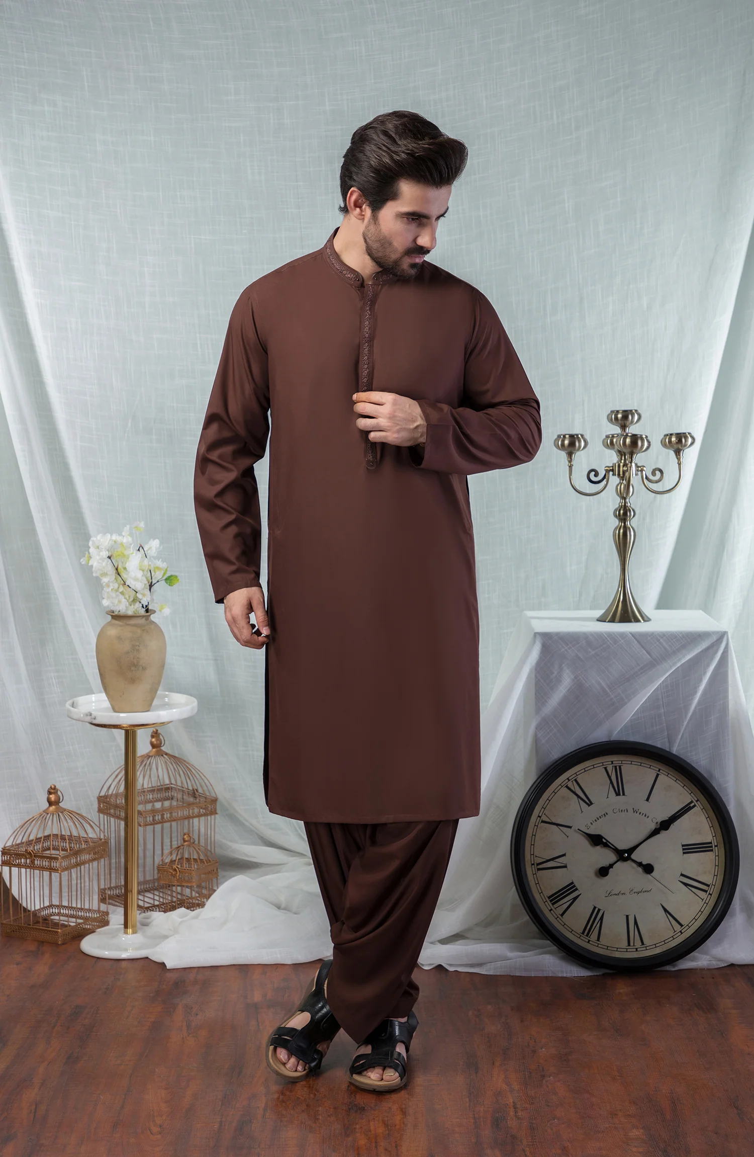 MEN KAMEEZ SHALWAR SEMI FORMAL - Image 3