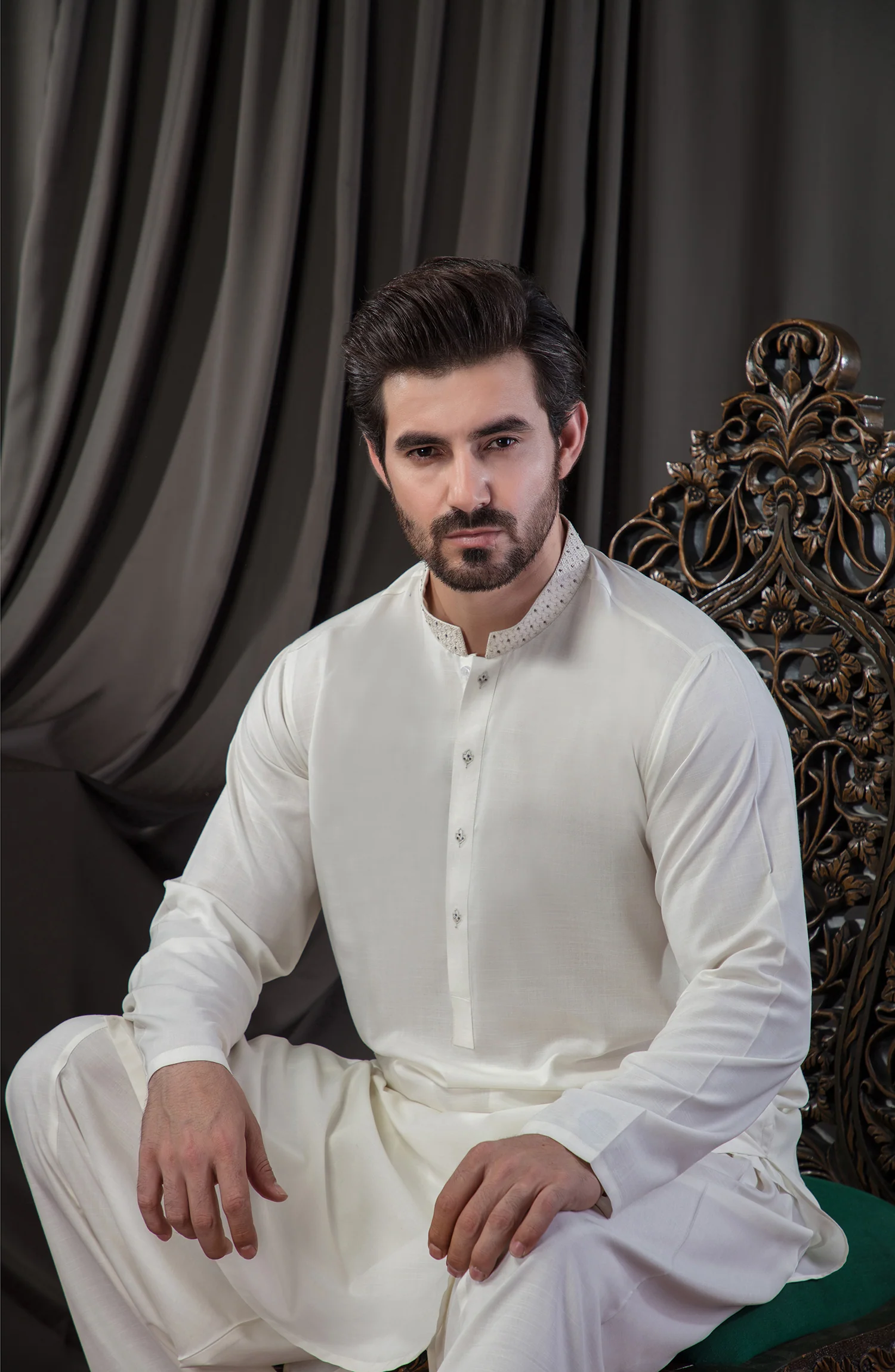 MEN KAMEEZ SHALWAR SEMI FORMAL - Image 2