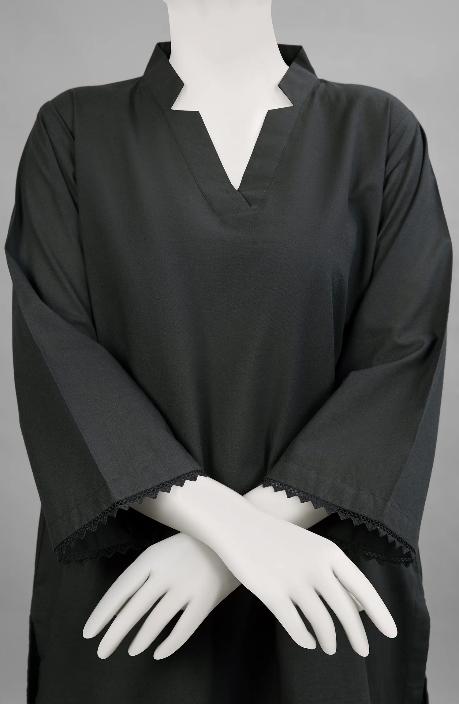 MONOCHROME'23 MARBLE EDGE LAWN1PC KURTI - Image 2