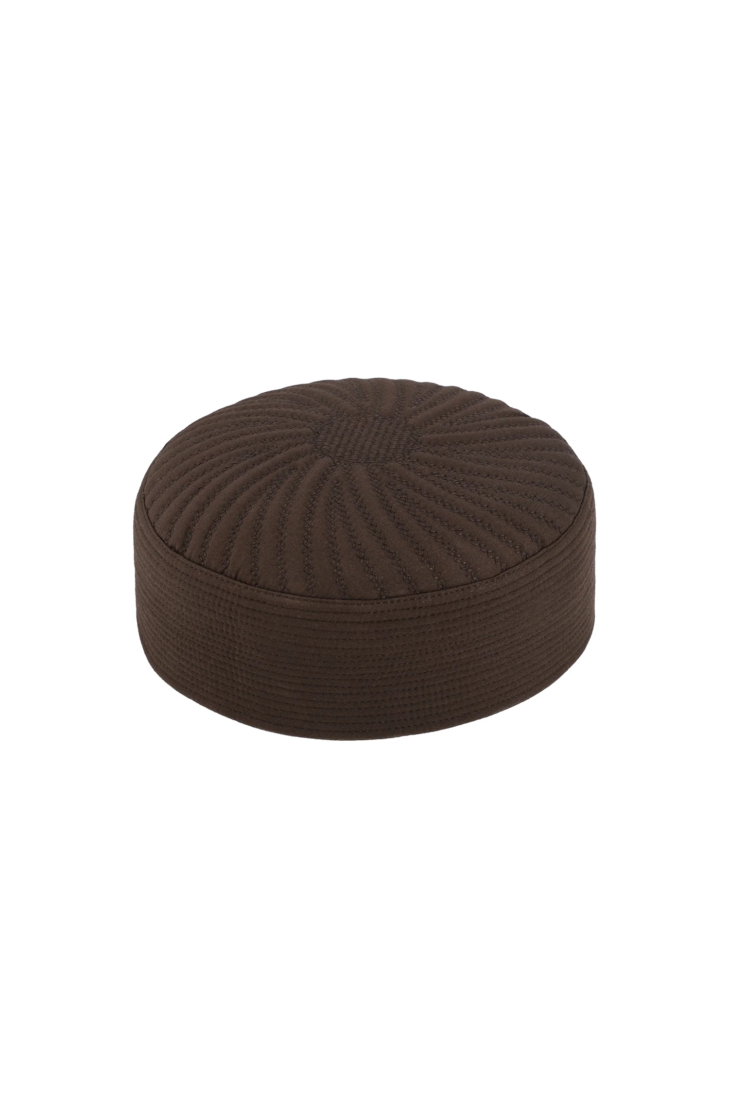 MTJ BROWN MEN CAP WASH N WEAR