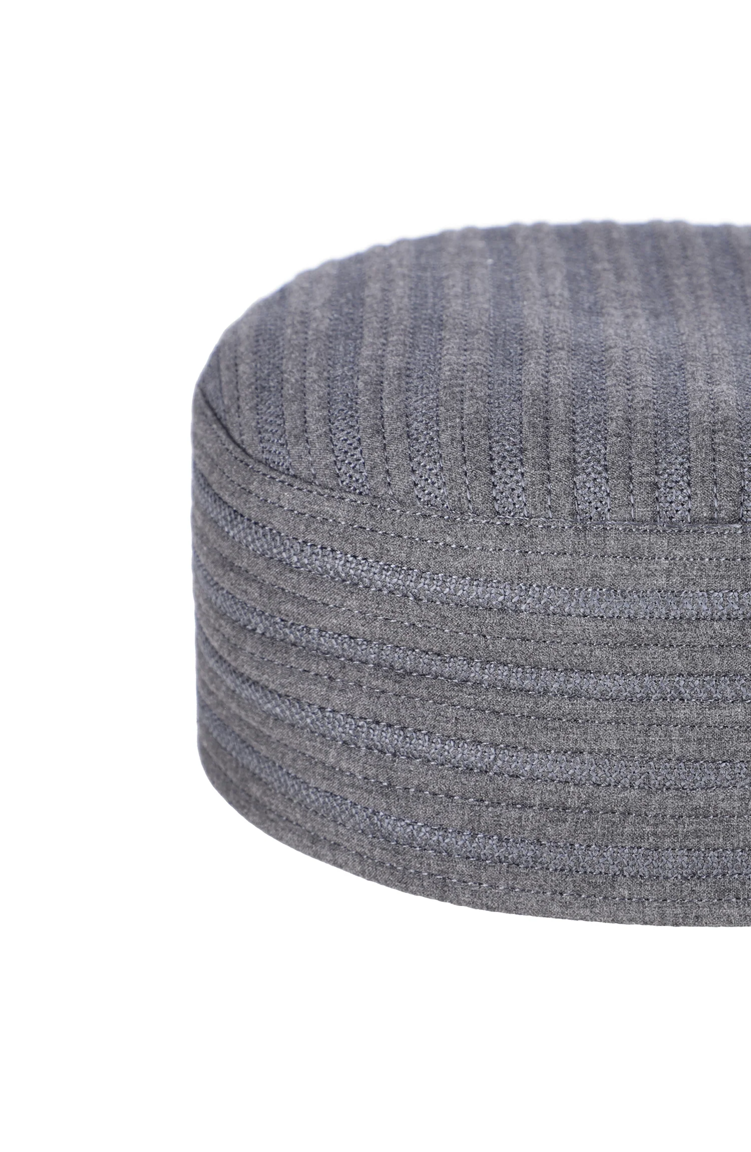 MTJ OFF CHARCOAL MEN CAP WASH N WEAR - Image 2