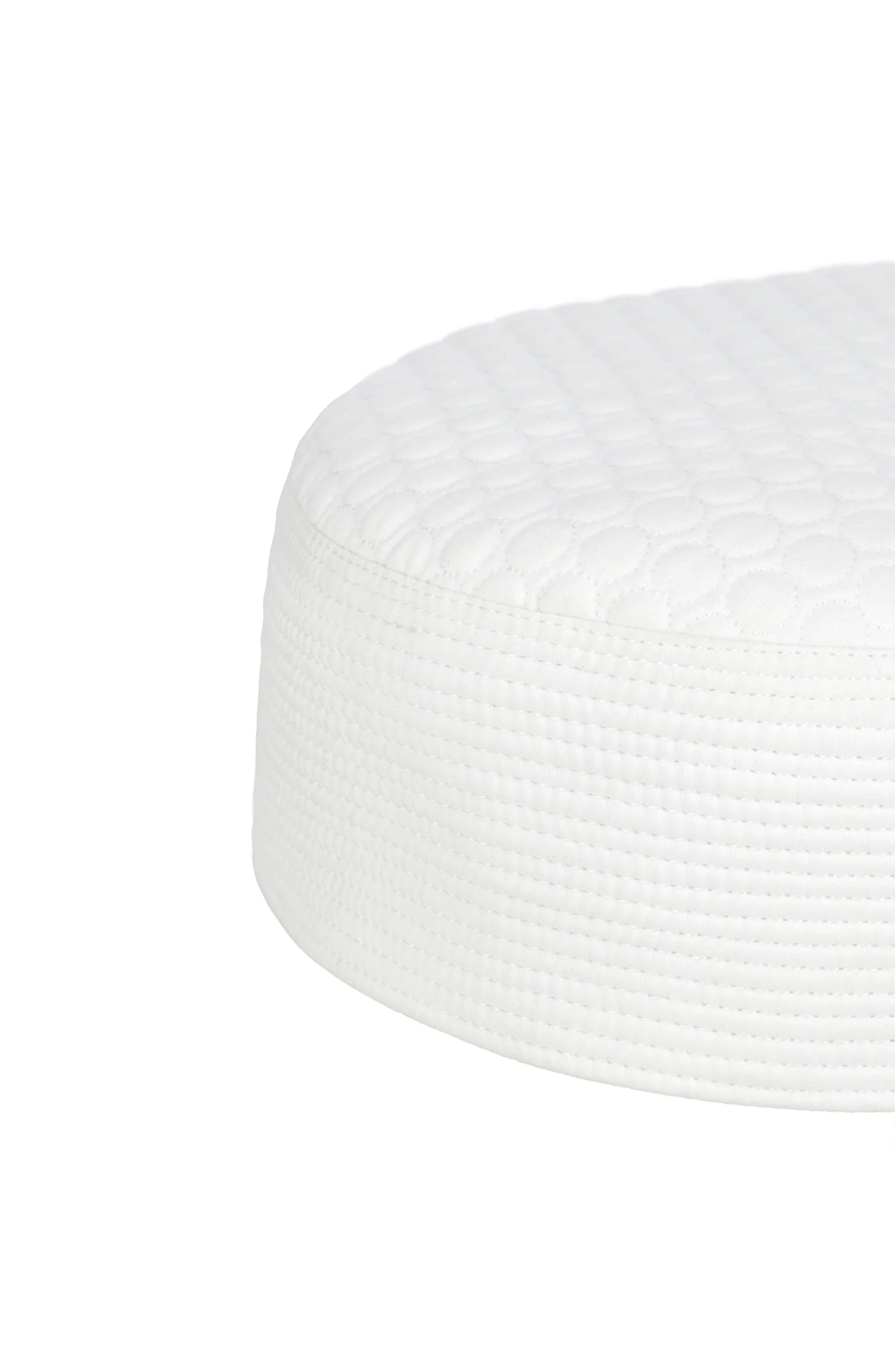 MTJ OFF WHITE MEN CAP WASH N WEAR - Image 2