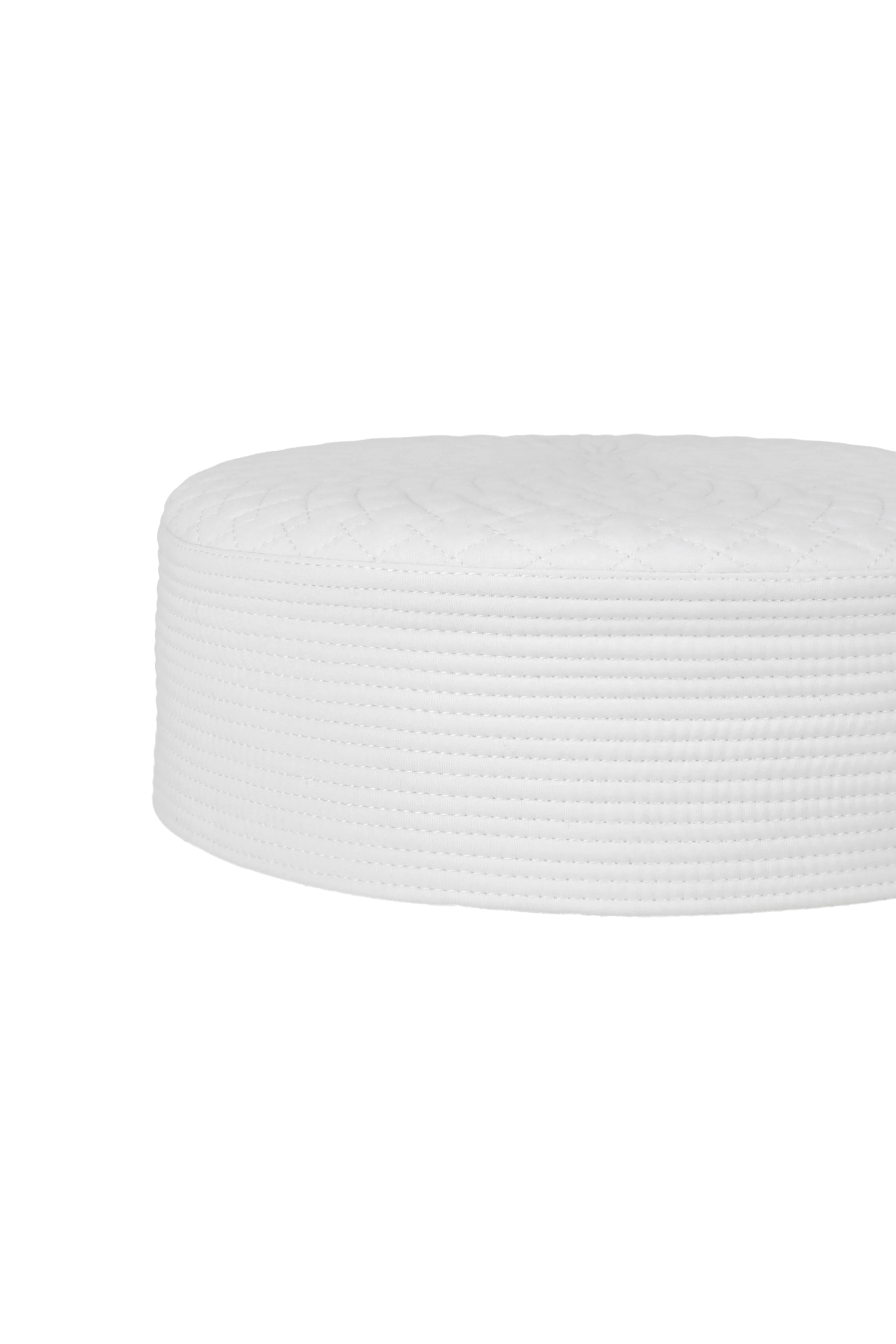 MTJ WHITE MEN CAP WASH N WEAR - Image 2