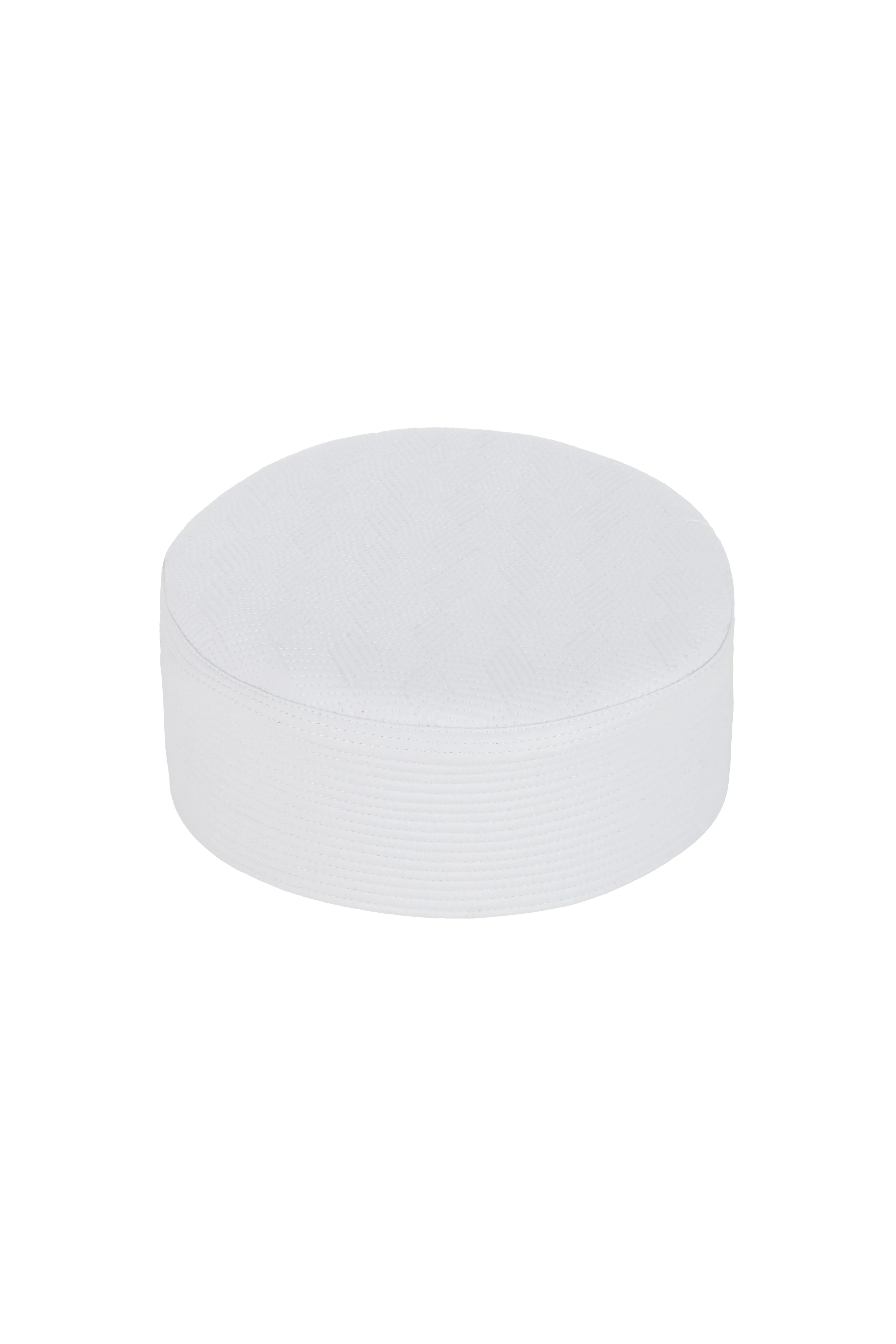 MTJ WHITE MEN CAP WASH N WEAR