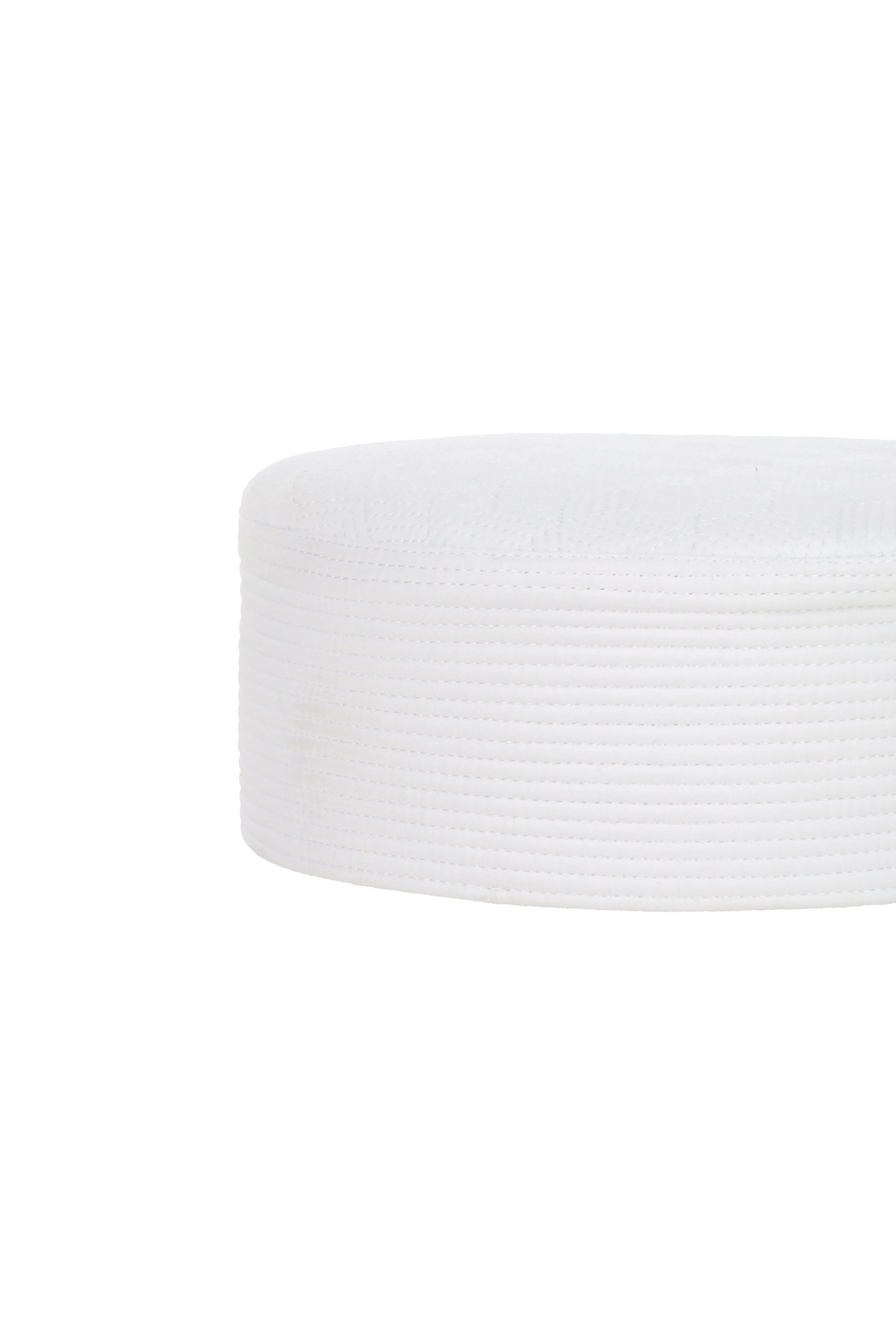 MTJ WHITE MEN CAP WASH N WEAR - Image 2