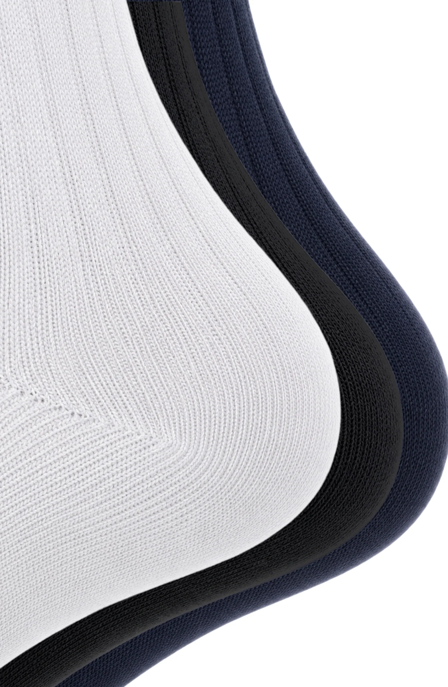 MUSAFIR COMFORT CREW SOCKS (PACK OF 3) - Image 2