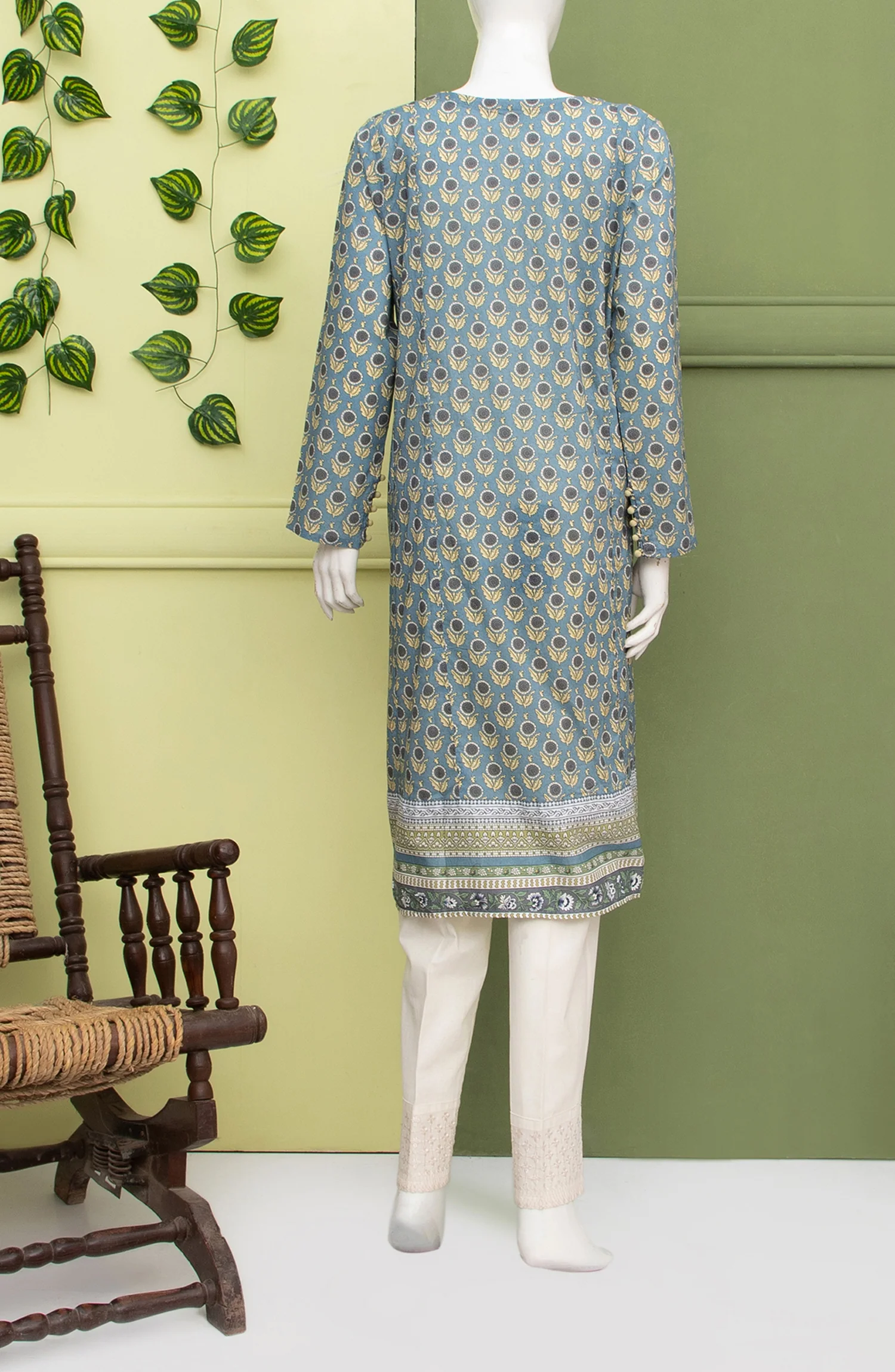 NAQSH 1PC KURTI STITCHED - Image 3