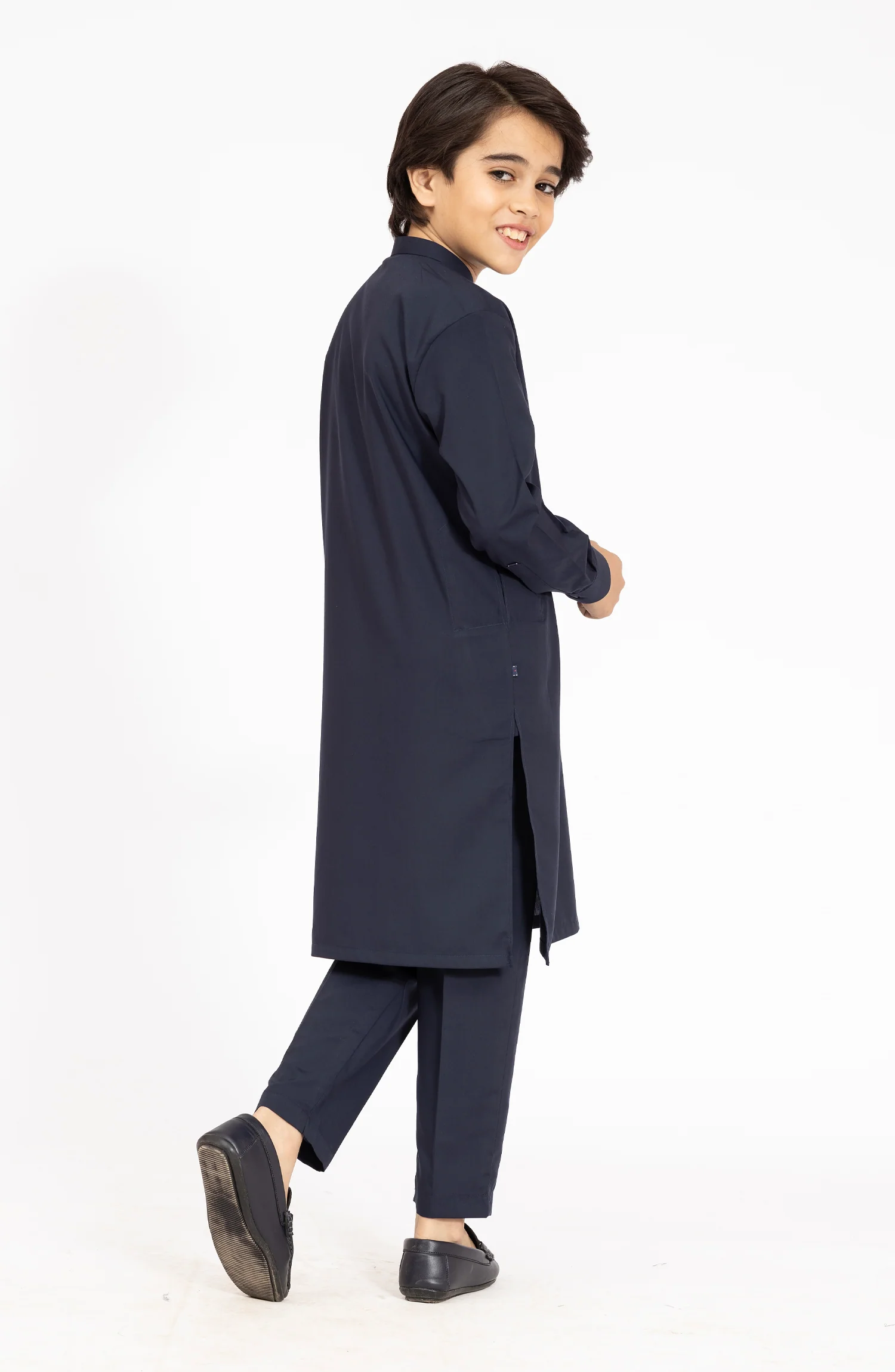 NAVY KURTA PAJAMA - Image 8