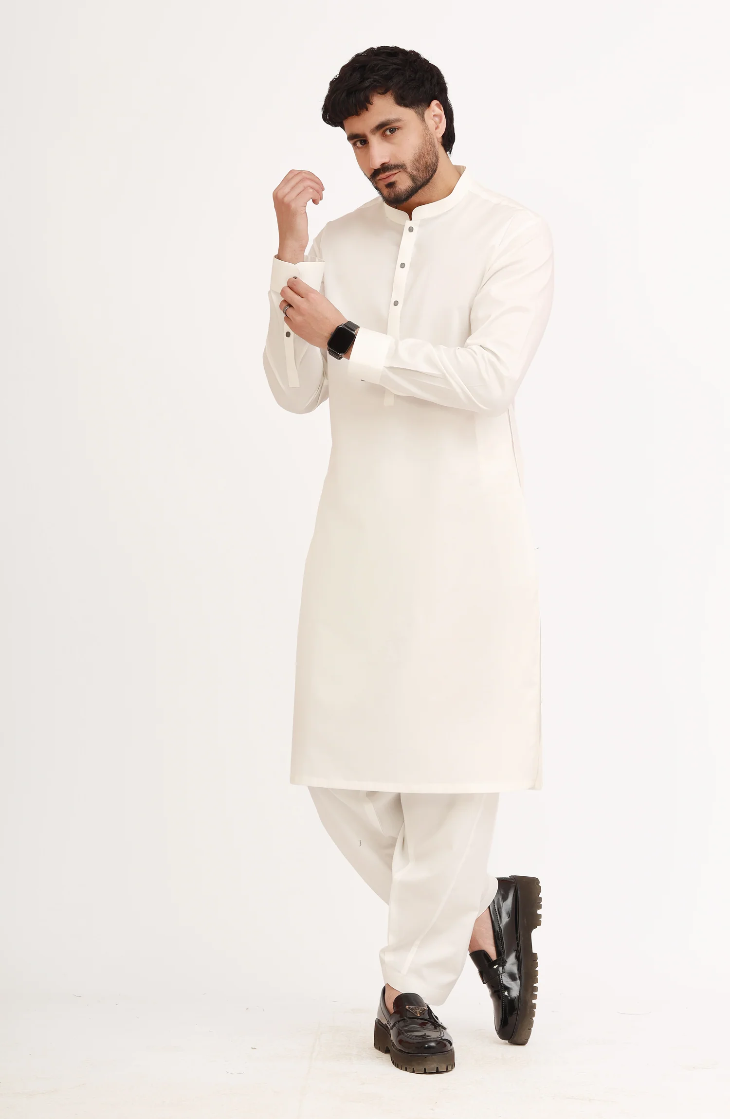 OFF-WHITE 100% COTTON KAMEEZ SHALWAR - Image 11