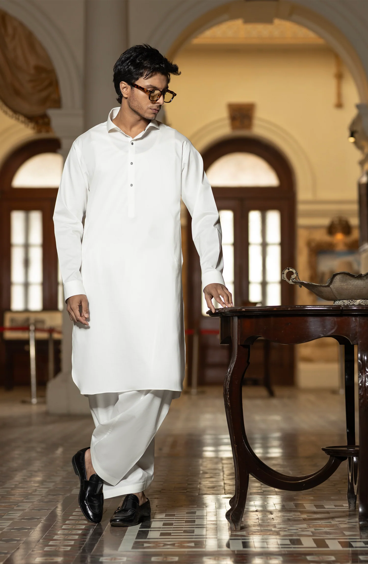 OFF-WHITE 100% COTTON KAMEEZ SHALWAR - Image 7
