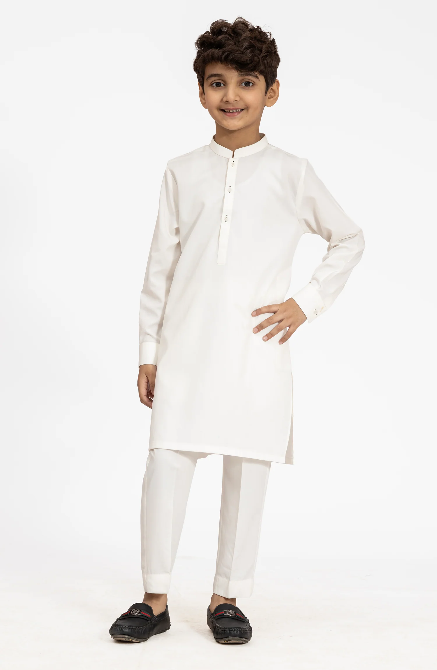 OFF WHITE KURTA PAJAMA - Image 7