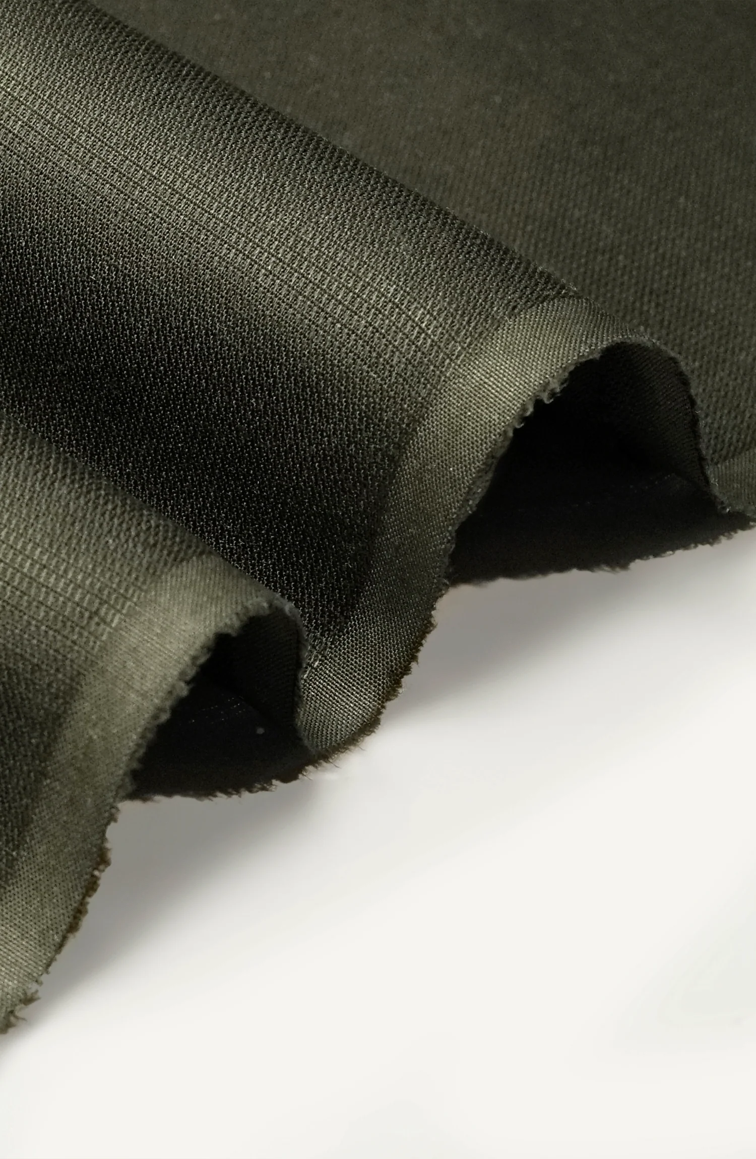 OLIVE-GREEN BLENDED UNSTITCHED - Image 2