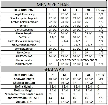 PRE WINTER'23 MEN KAMEEZ SHALWAR PLAIN DARK GREY - Image 4