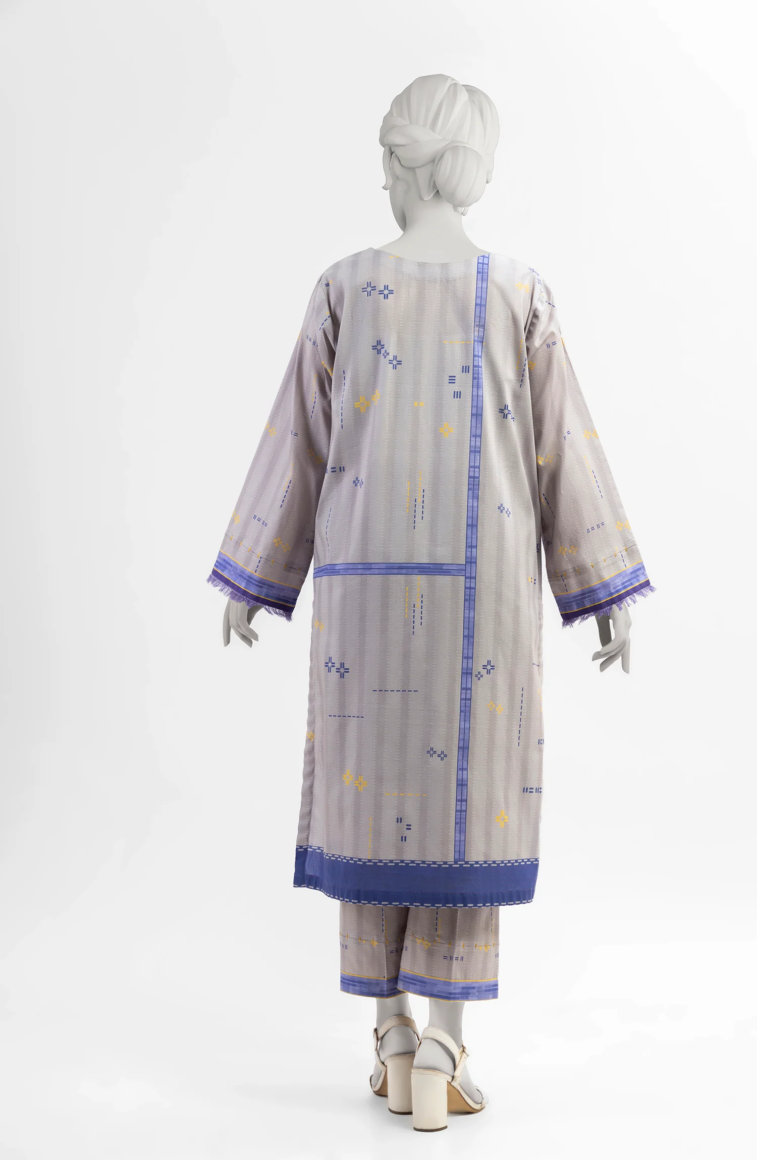PRE WINTER'23 WOMEN STITCHED 2PC SUIT - Image 2