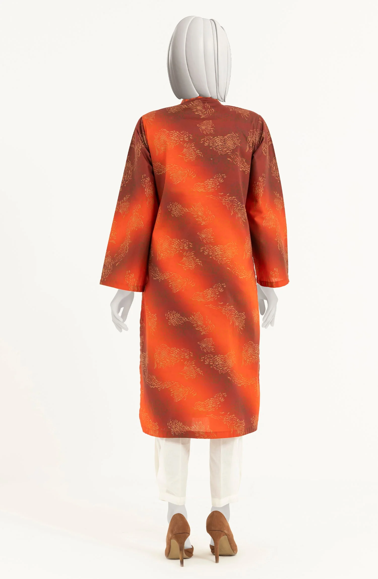 PRINTED CAMBIRC KURTI 1 PIECE - Image 3