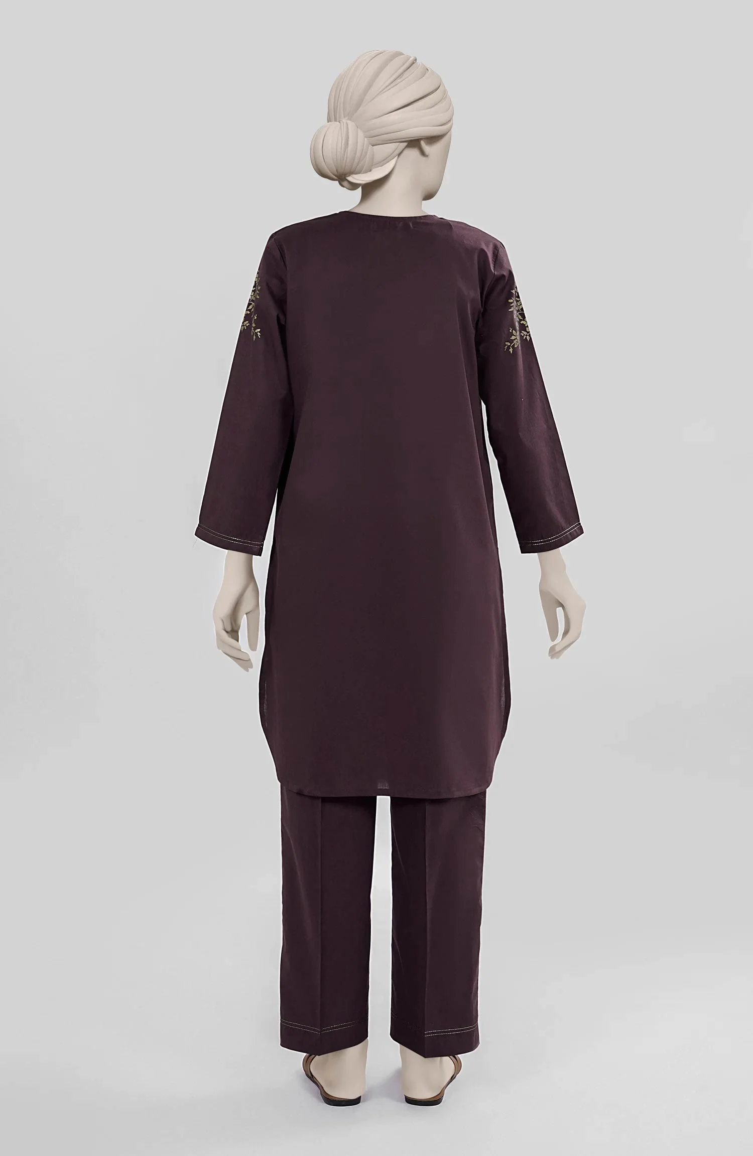 PRINTED CAMBRIC STITCHED 2 PIECE - Image 4