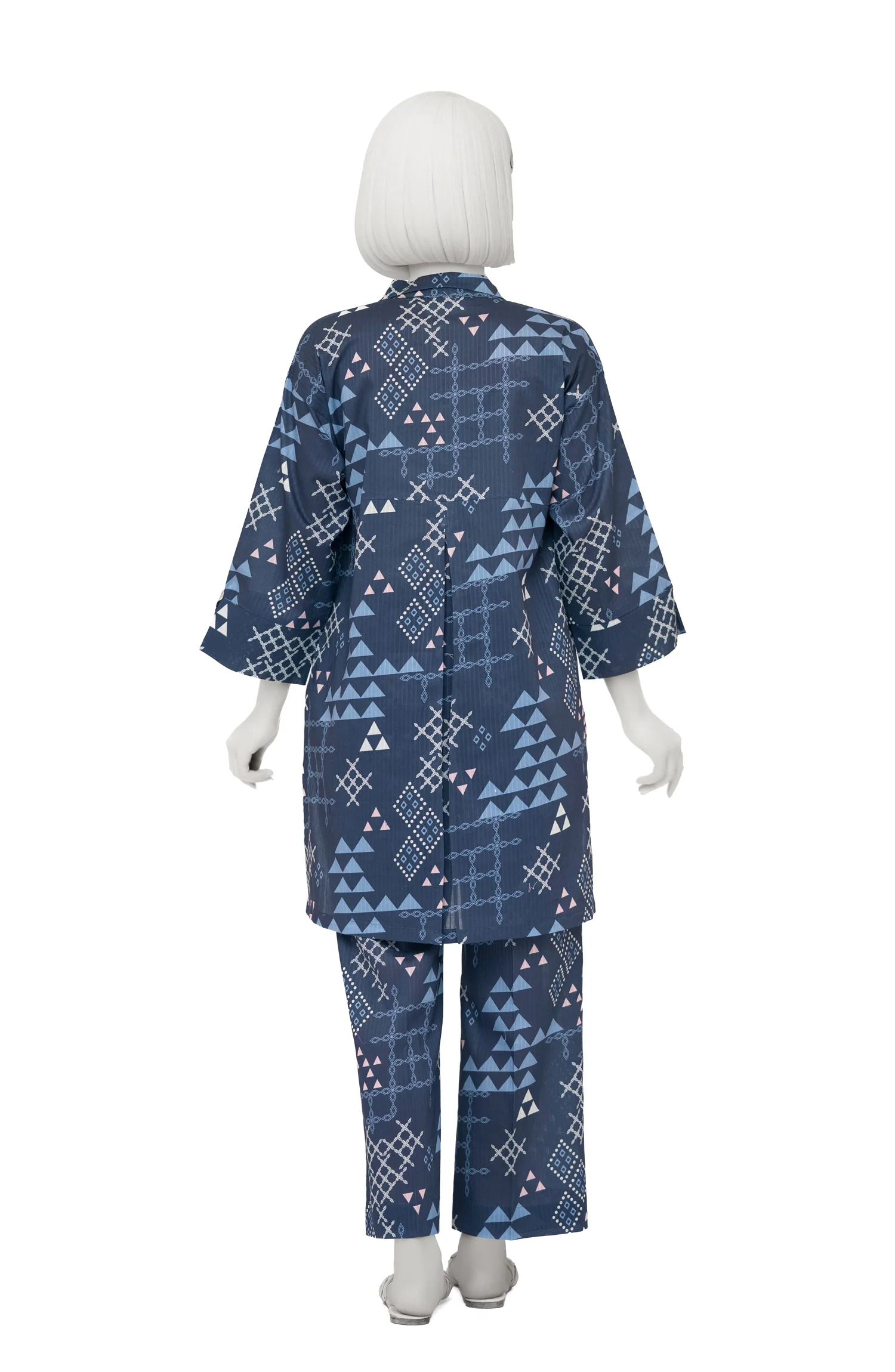 PRINTED CAMBRIC STITCHED 2 PIECE - Image 5
