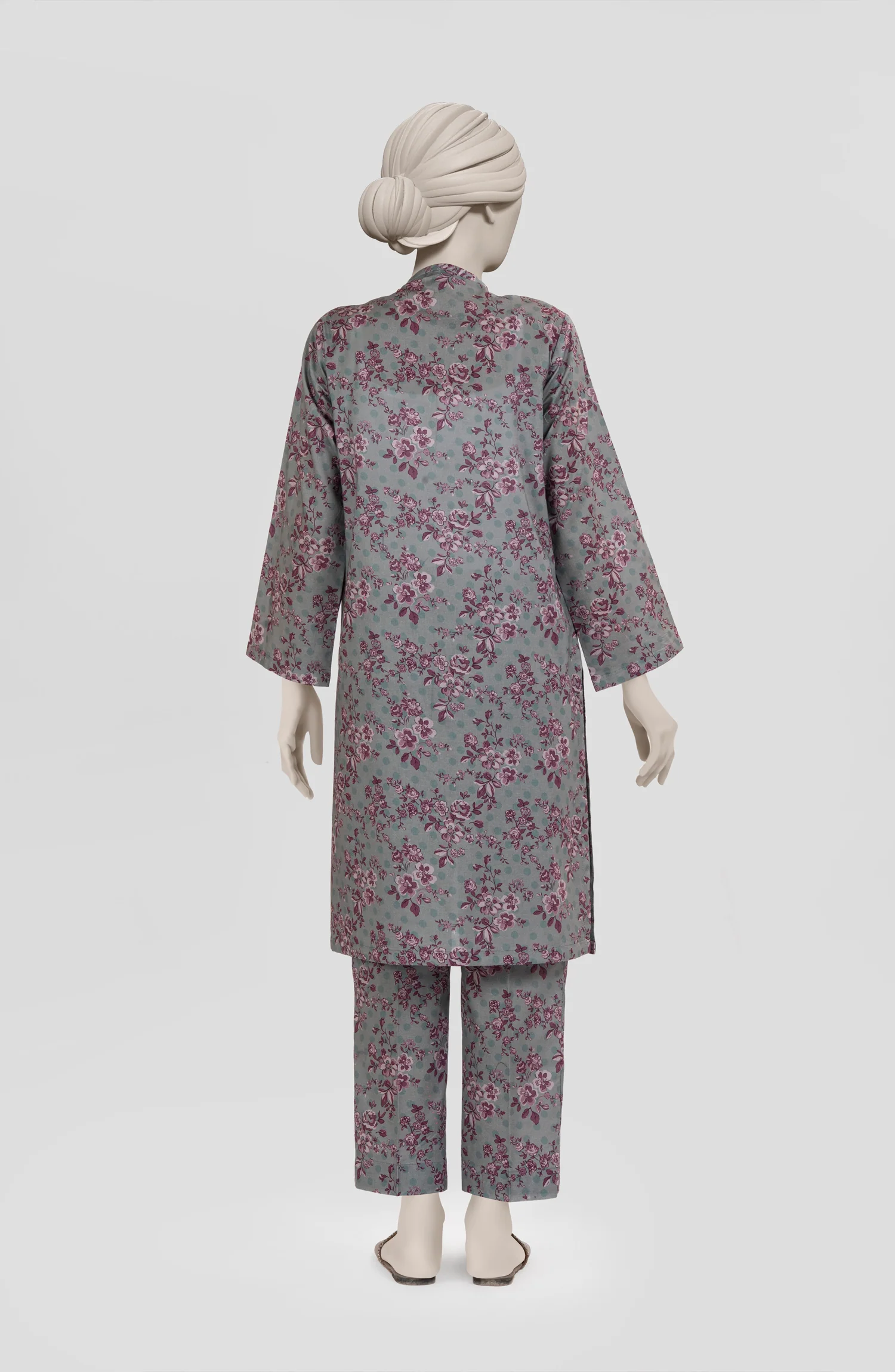 PRINTED CAMBRIC STITCHED 2 PIECE - Image 5