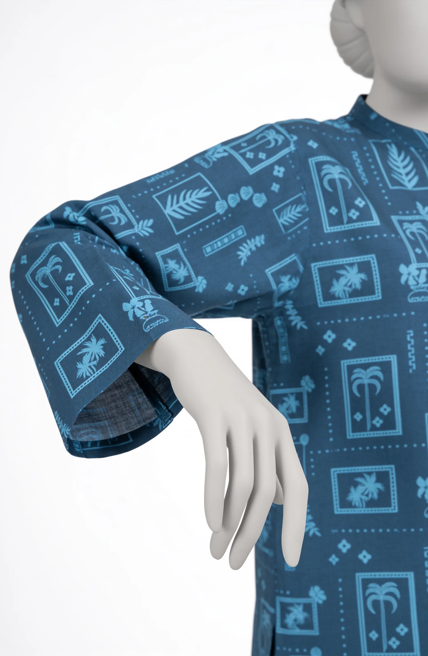 PRINTED CAMBRIC STITCHED 2 PIECE - Image 6
