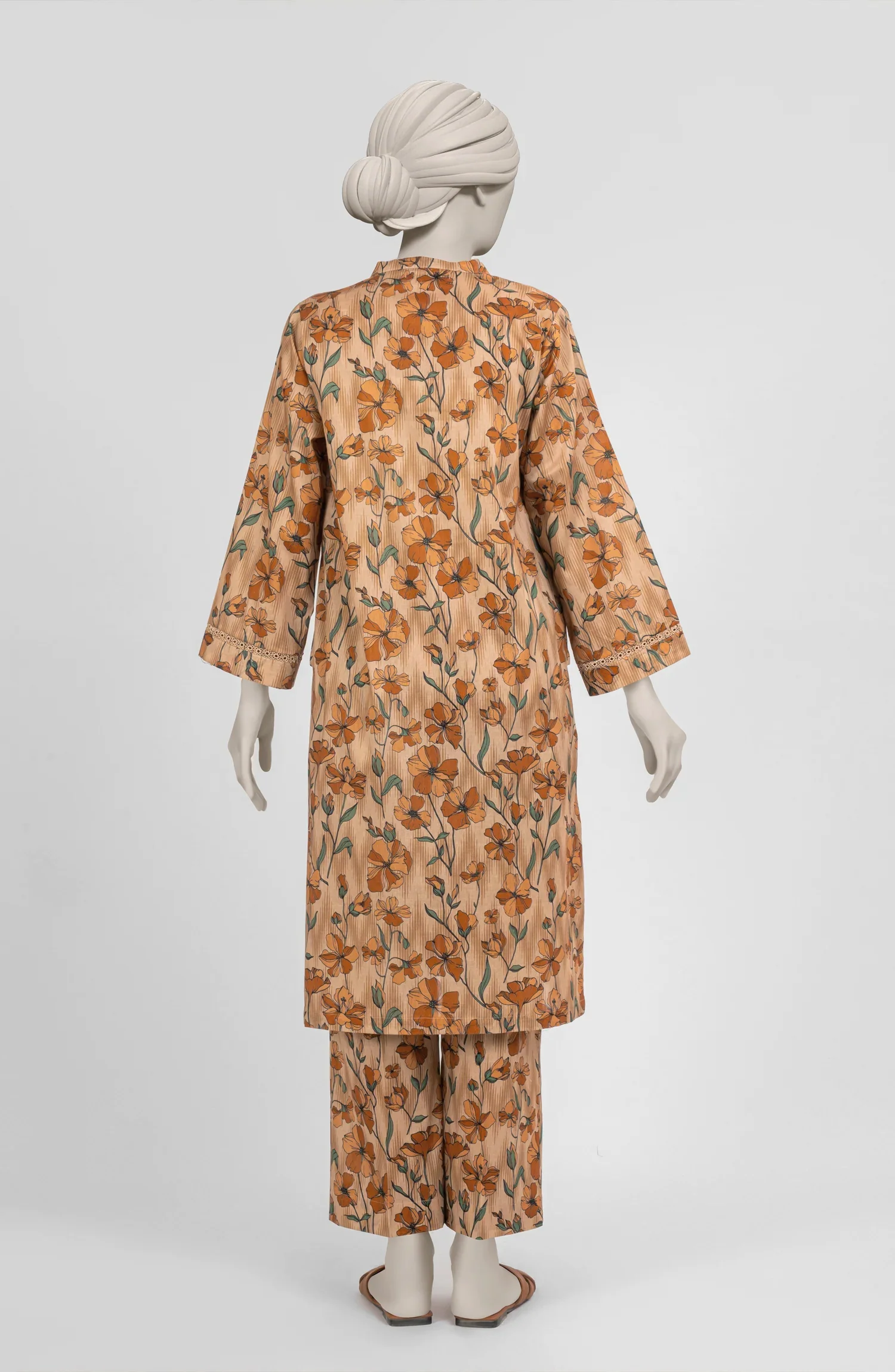 PRINTED CAMBRIC STITCHED 2 PIECE - Image 4