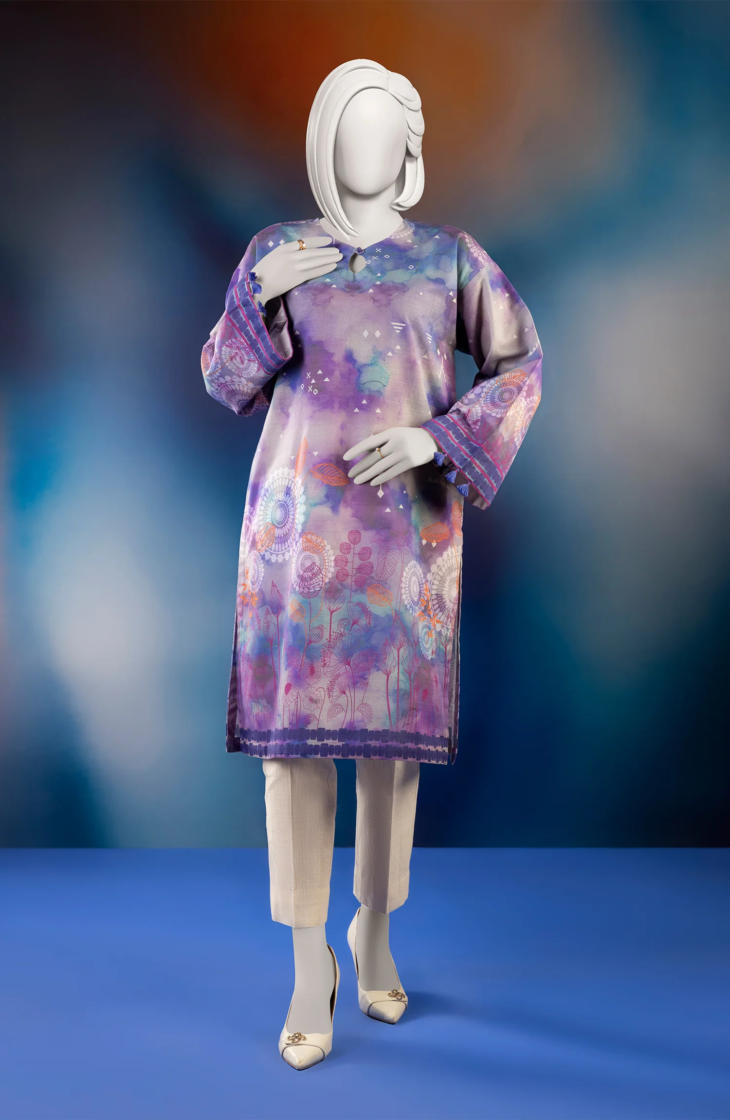 PRINTED KHADDAR 1 PCS UNSTITCHED