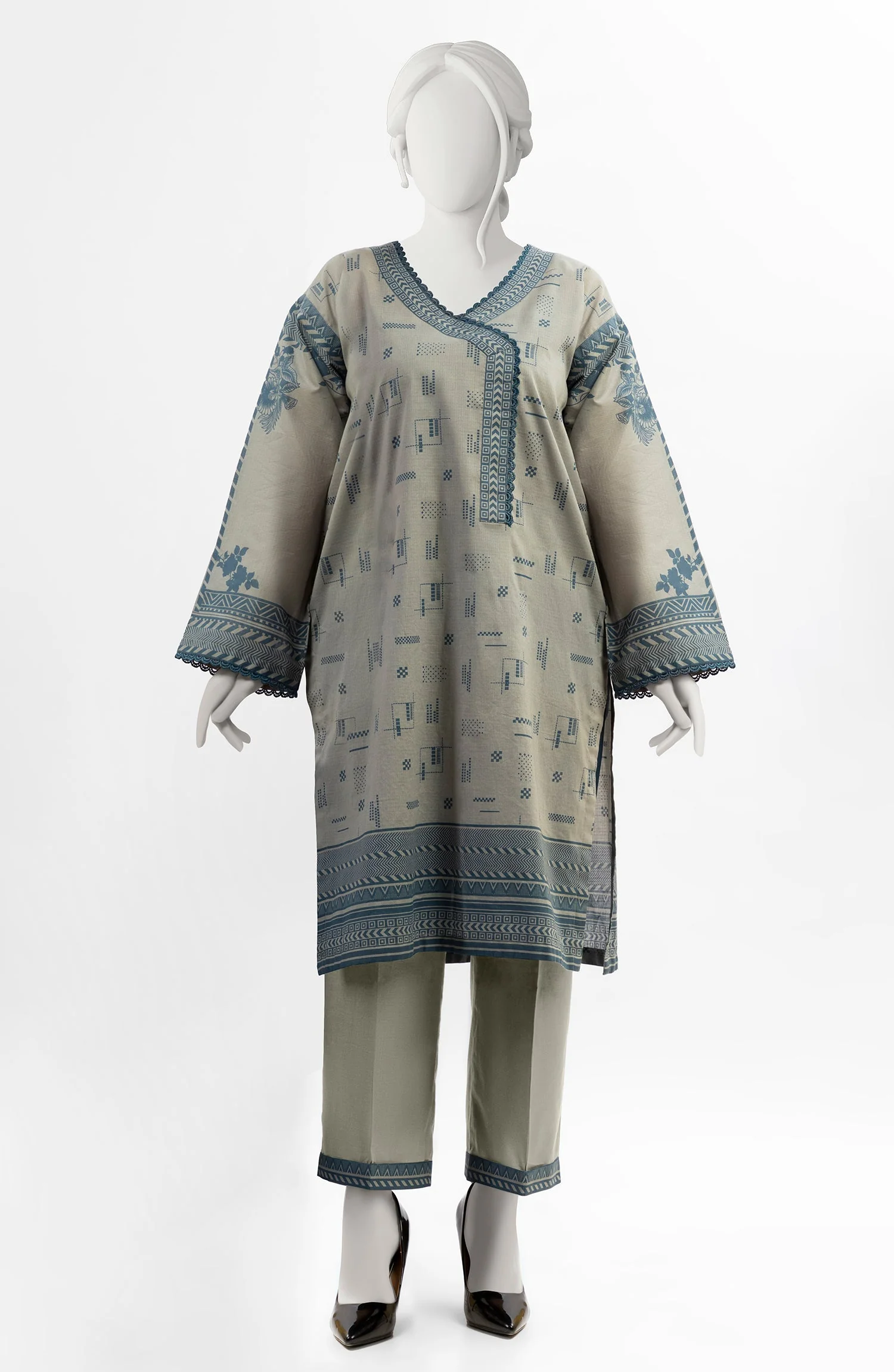 PRINTED LAWN 2PC UNSTITCHED