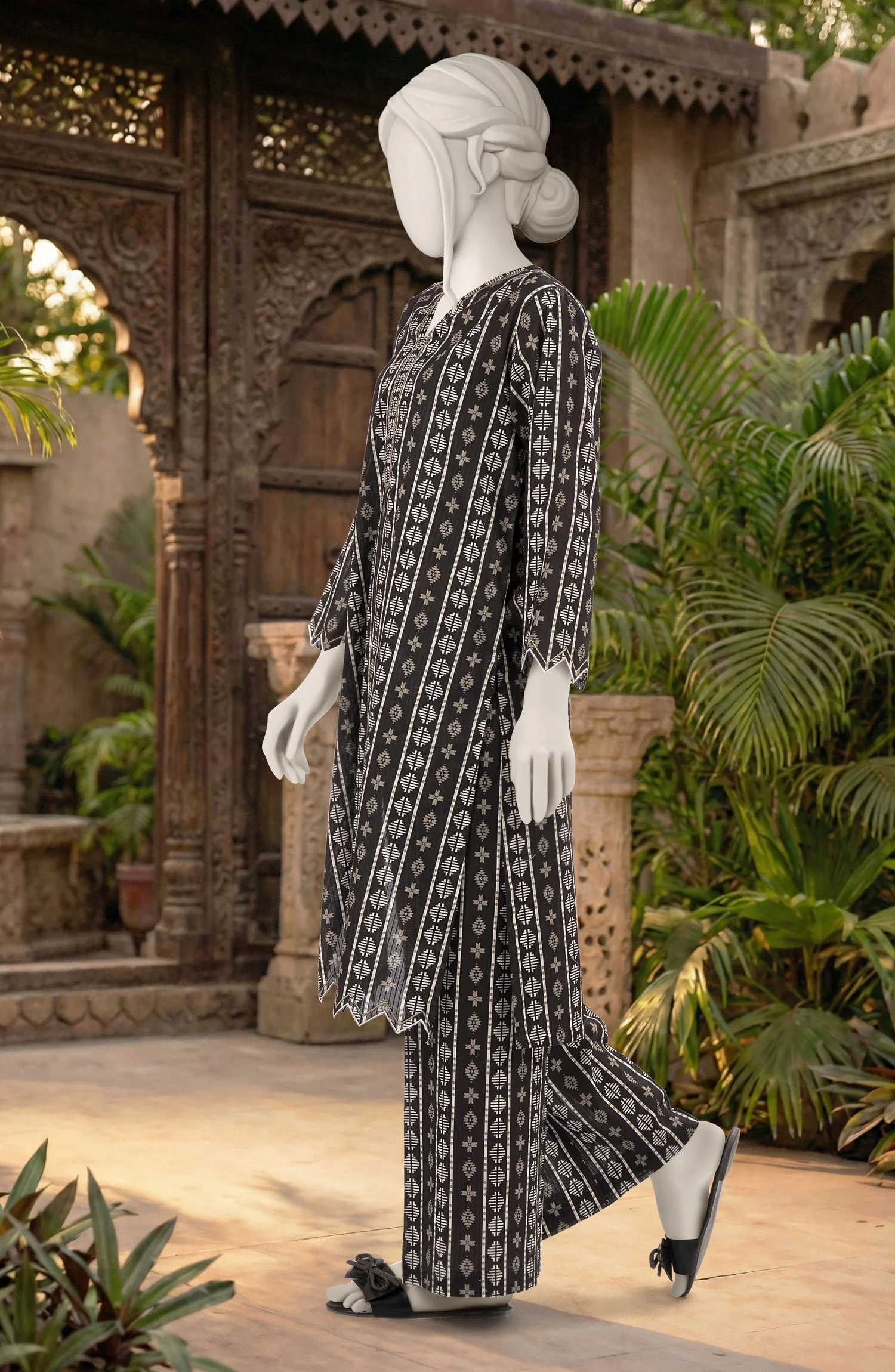 PRINTED LAWN 2PCS UNSTITCHED - Image 3