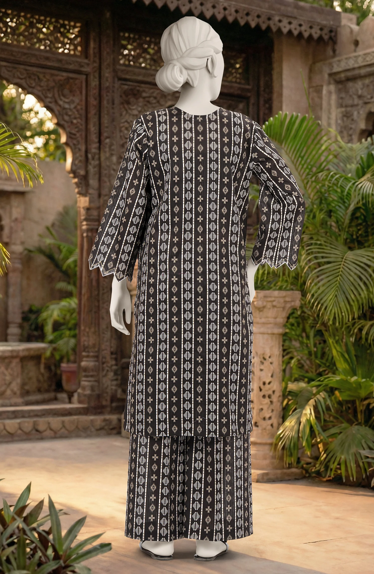 PRINTED LAWN 2PCS UNSTITCHED - Image 4
