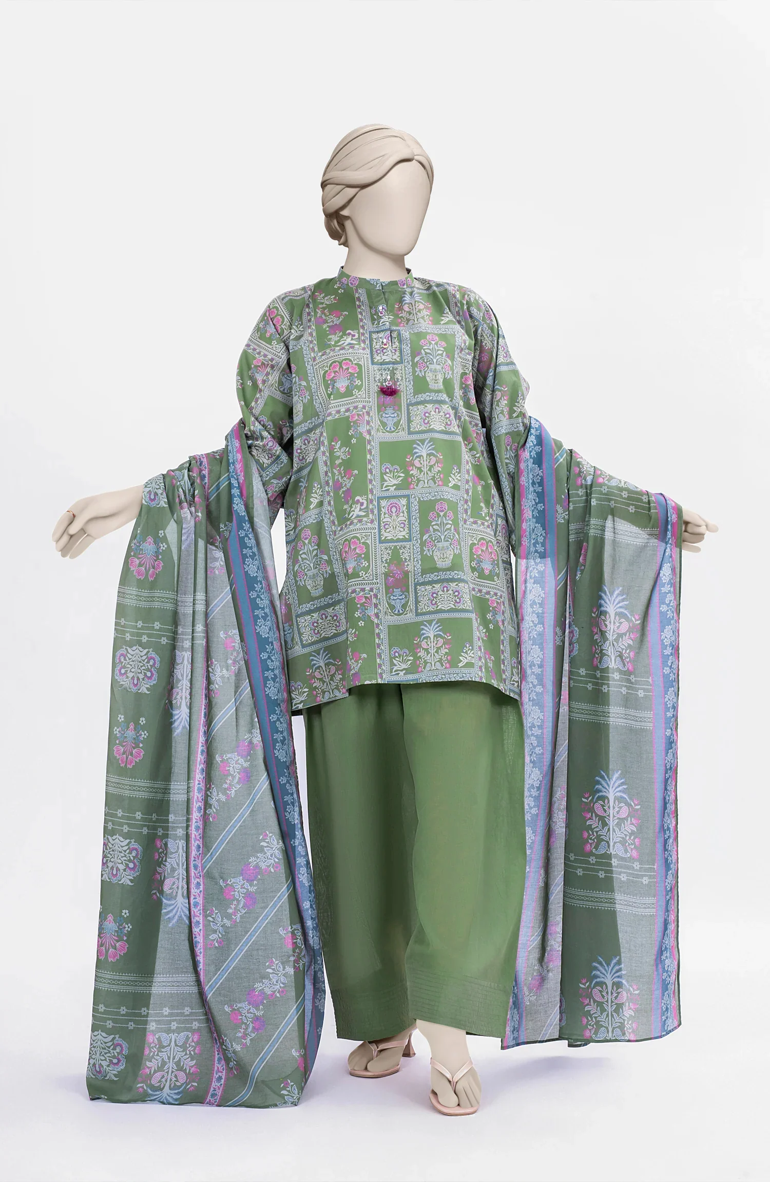 PRINTED LAWN 3PCS UNSTITCHED - Image 3