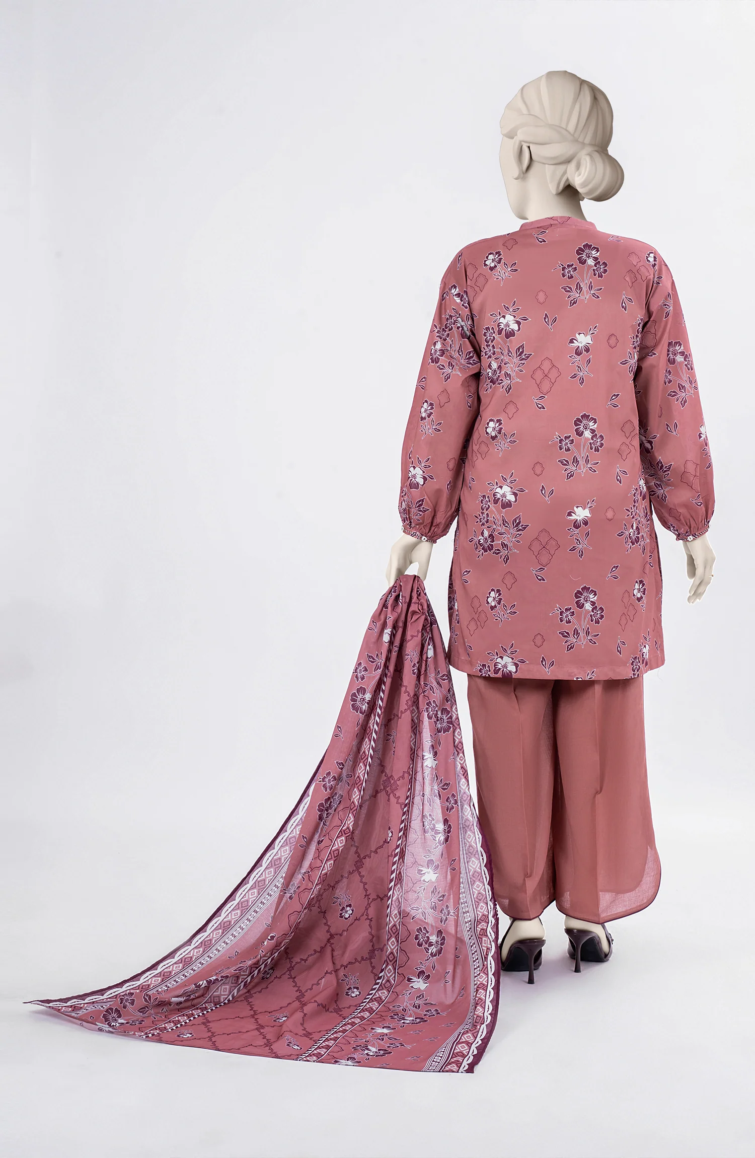 PRINTED LAWN 3PCS UNSTITCHED - Image 4