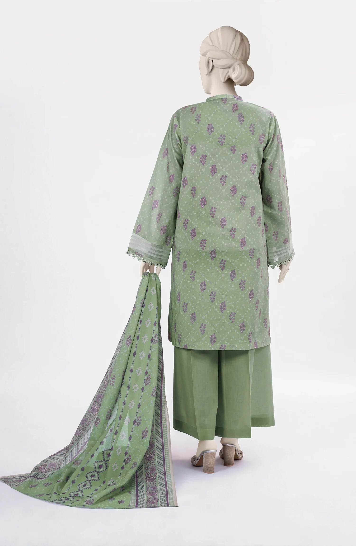 PRINTED LAWN 3PCS UNSTITCHED - Image 3