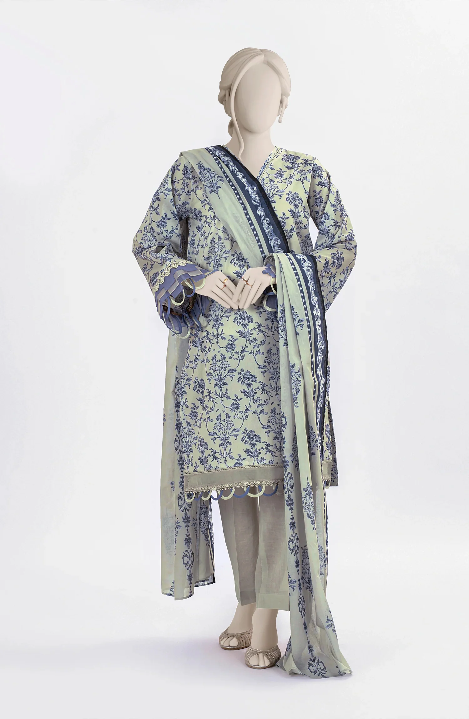 PRINTED LAWN 3PCS UNSTITCHED - Image 3