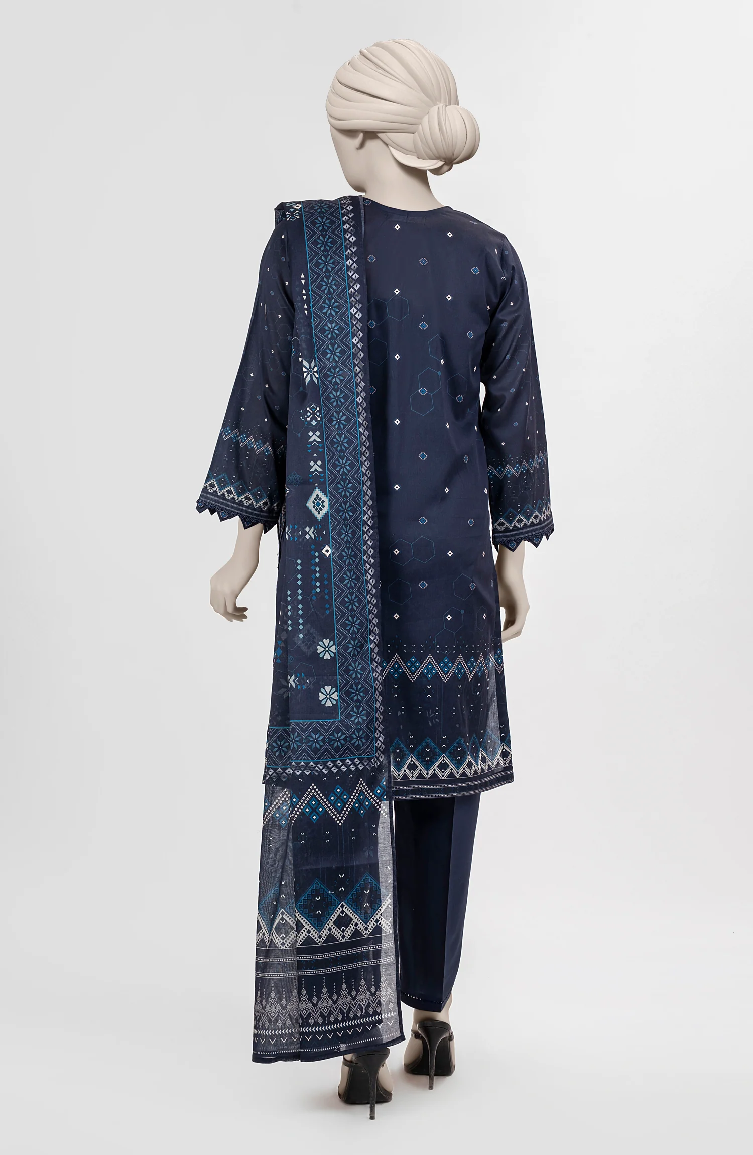 PRINTED LAWN 3PCS UNSTITCHED - Image 4