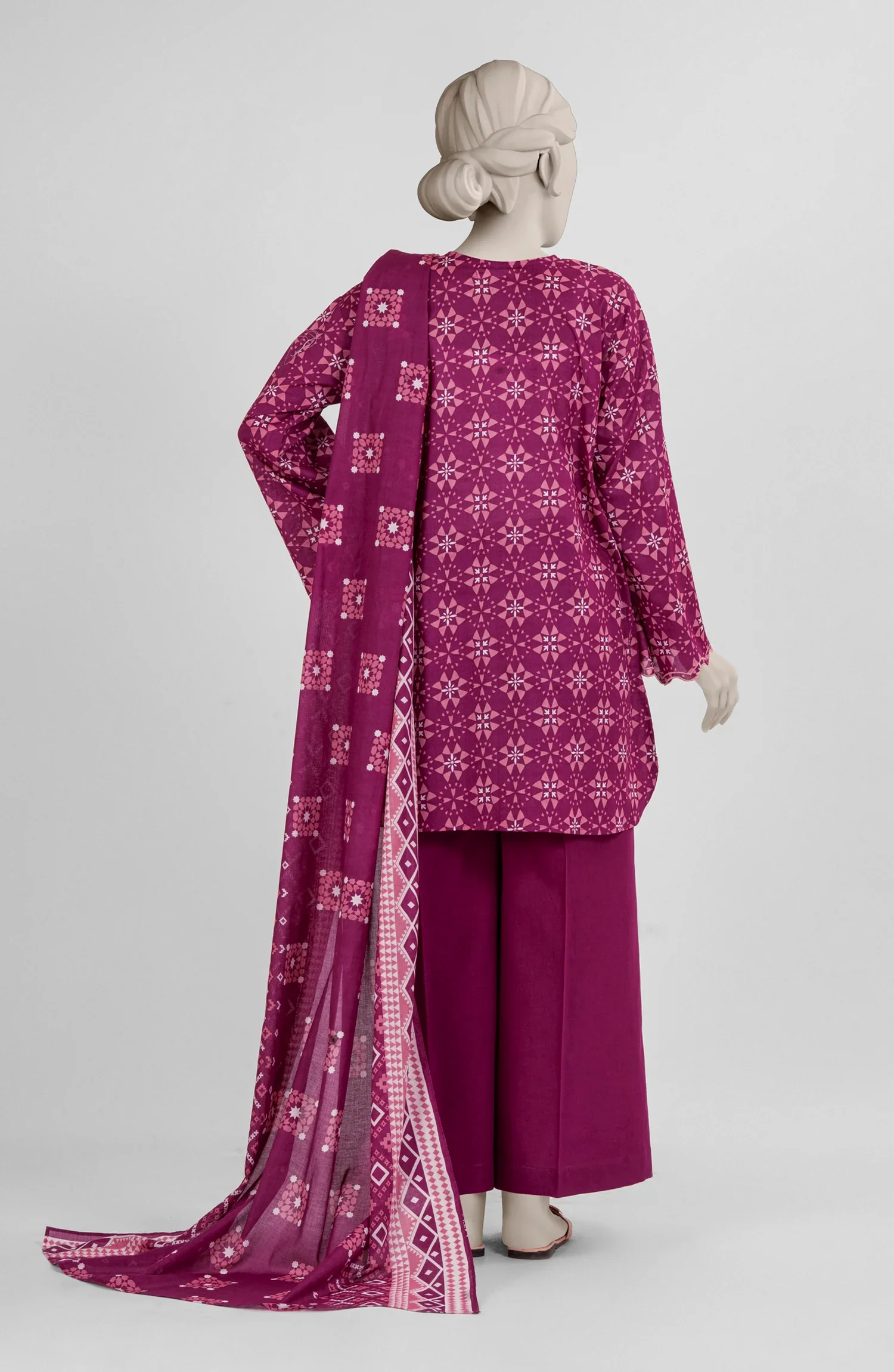 PRINTED LAWN 3PCS UNSTITCHED - Image 3
