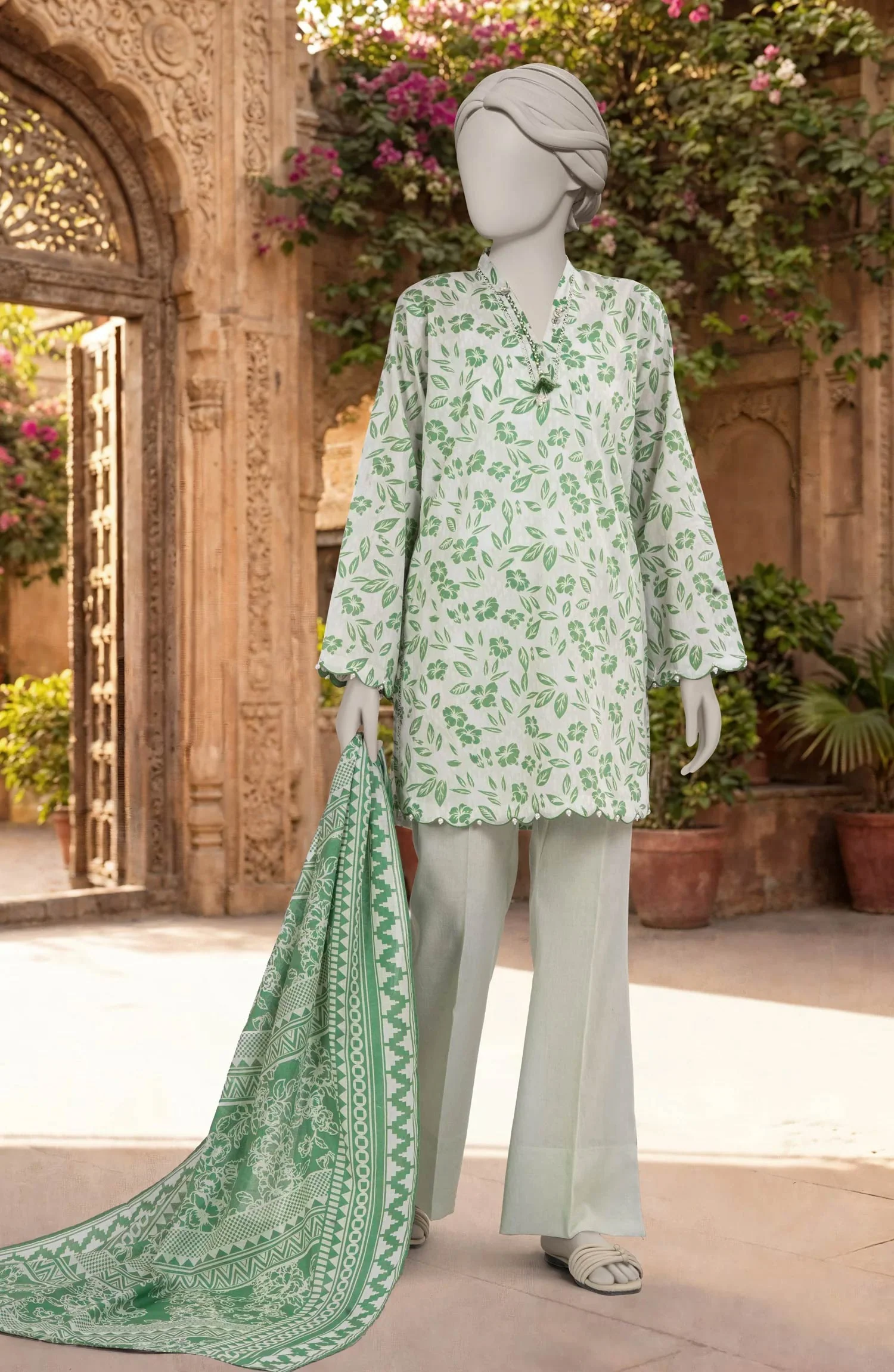 PRINTED LAWN 3PCS UNSTITCHED