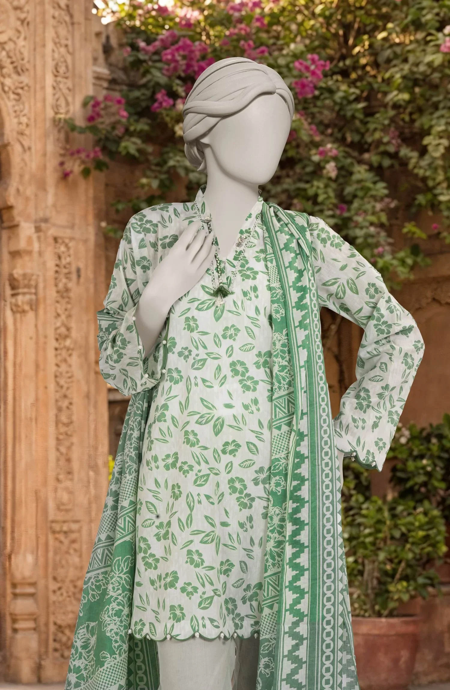 PRINTED LAWN 3PCS UNSTITCHED - Image 2