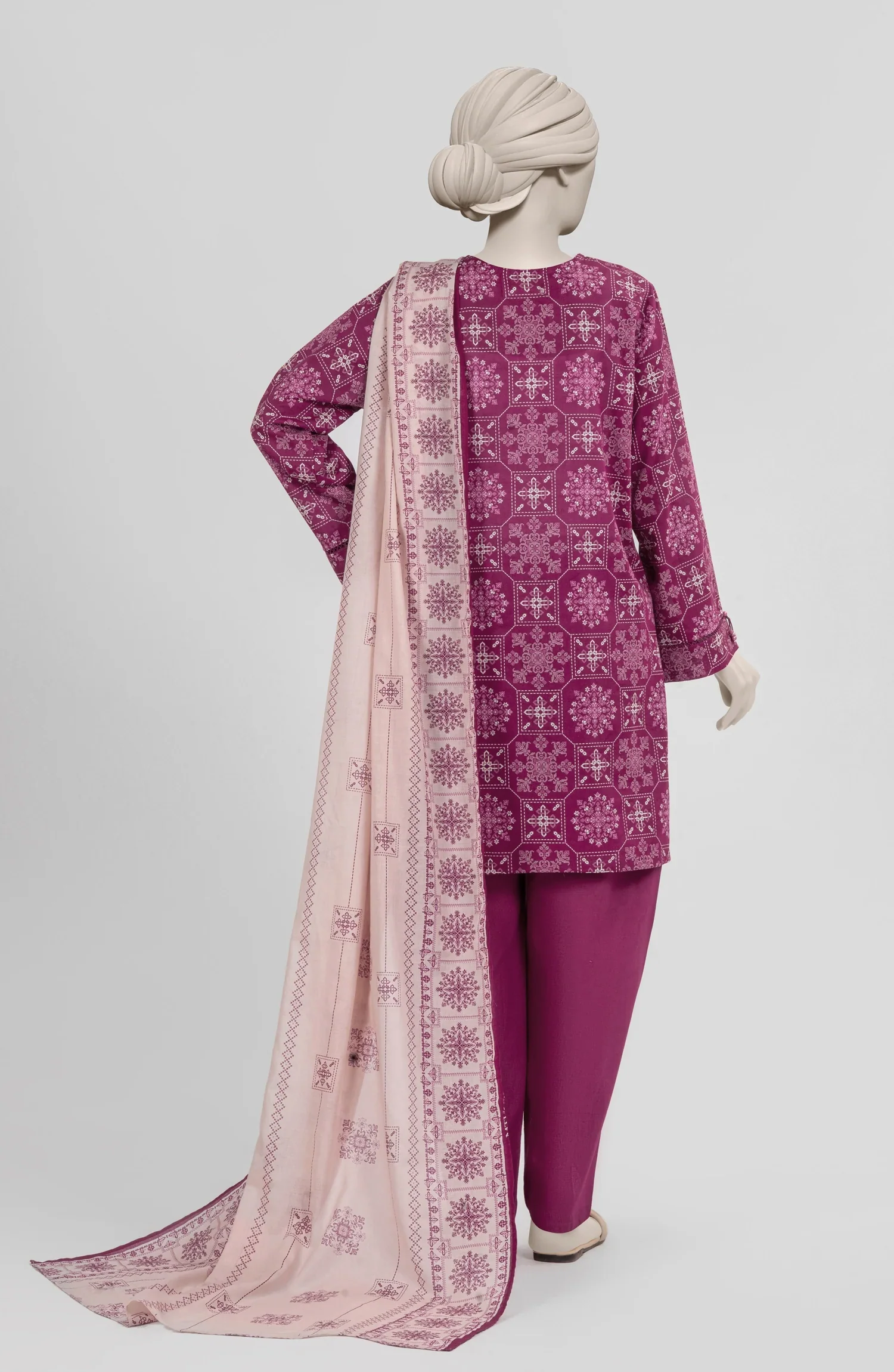 PRINTED LAWN 3PCS UNSTITCHED - Image 3