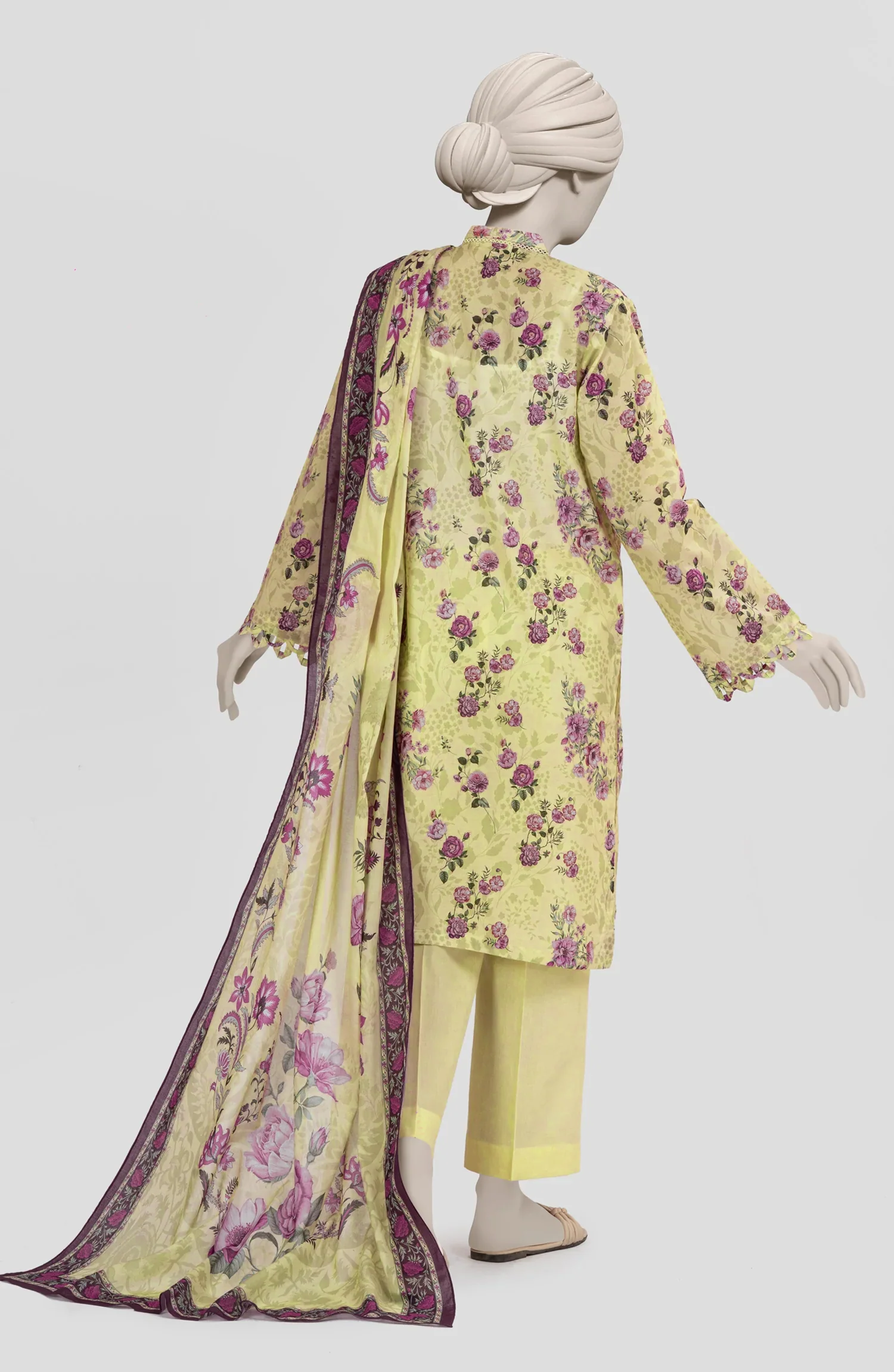 PRINTED LAWN 3PCS UNSTITCHED - Image 4
