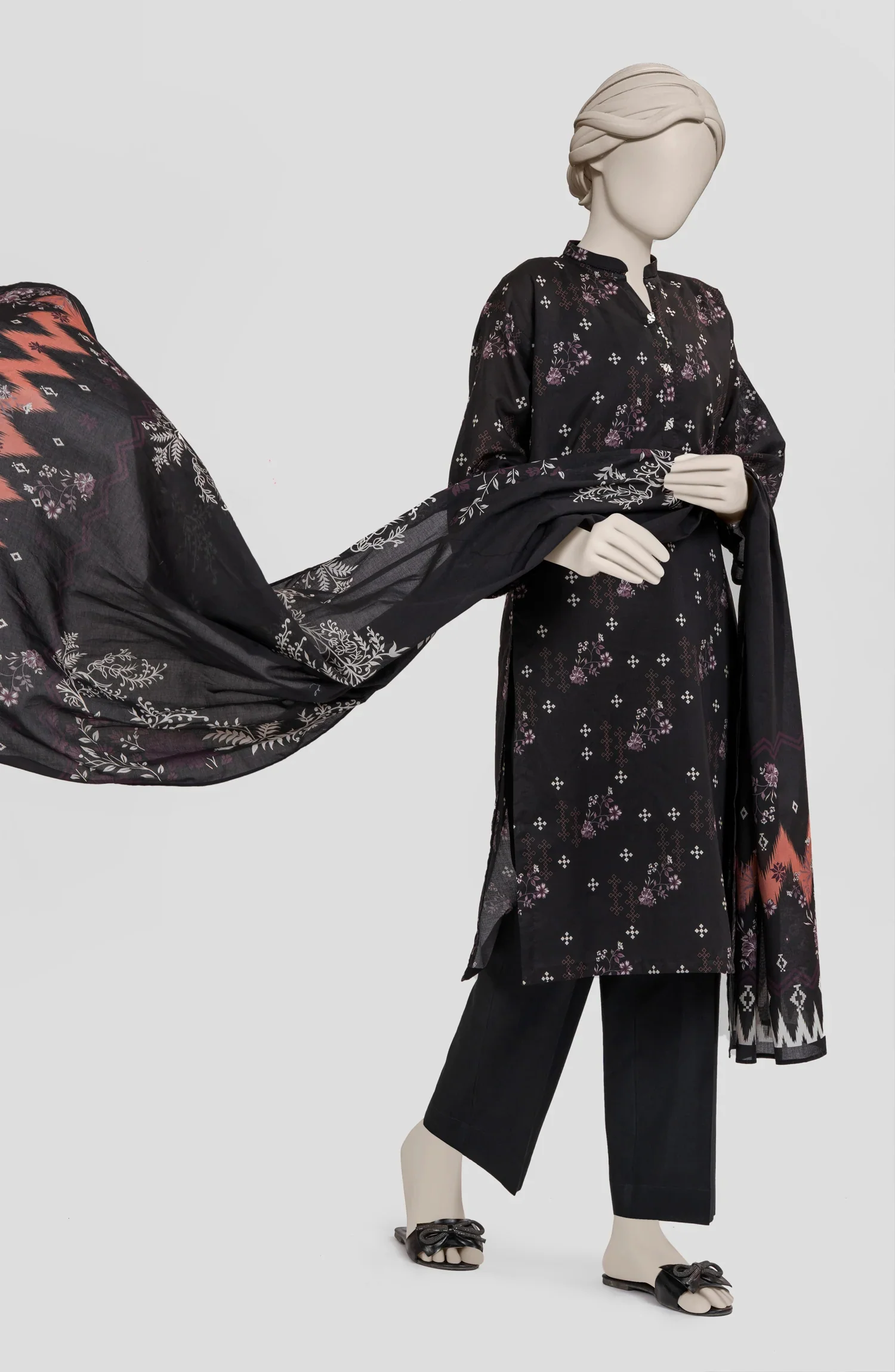 PRINTED LAWN 3PCS UNSTITCHED - Image 3