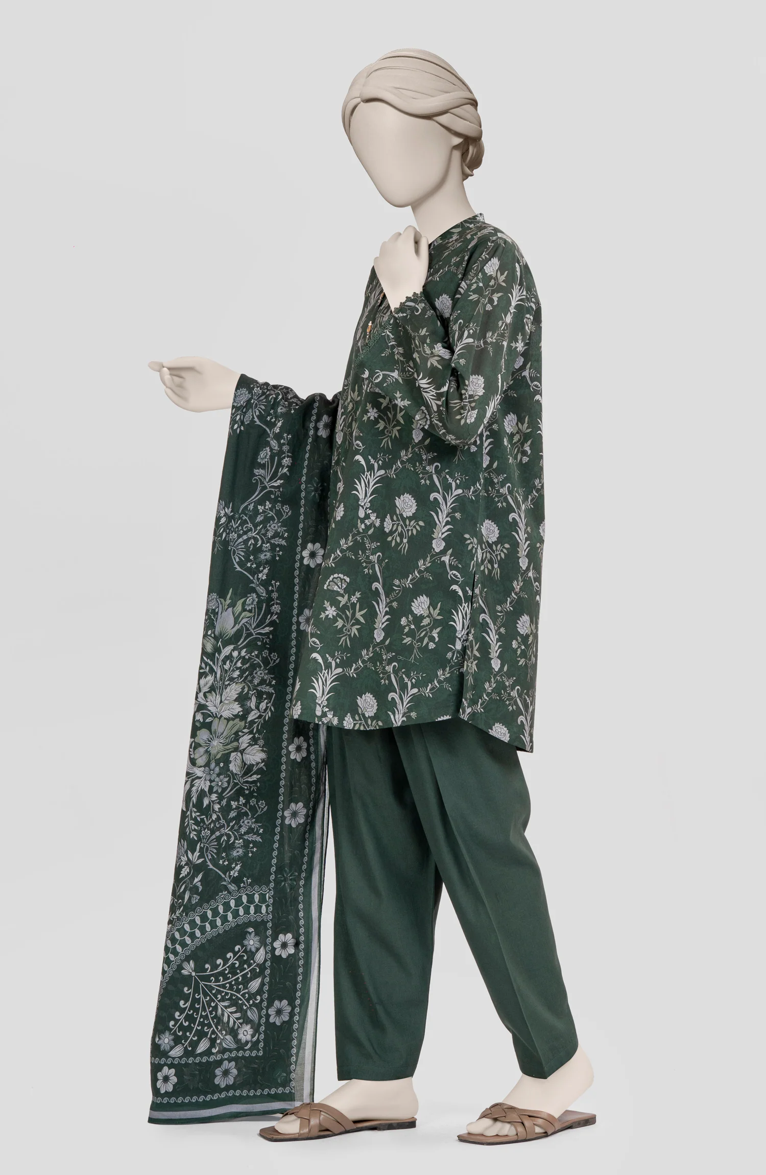 PRINTED LAWN 3PCS UNSTITCHED - Image 3