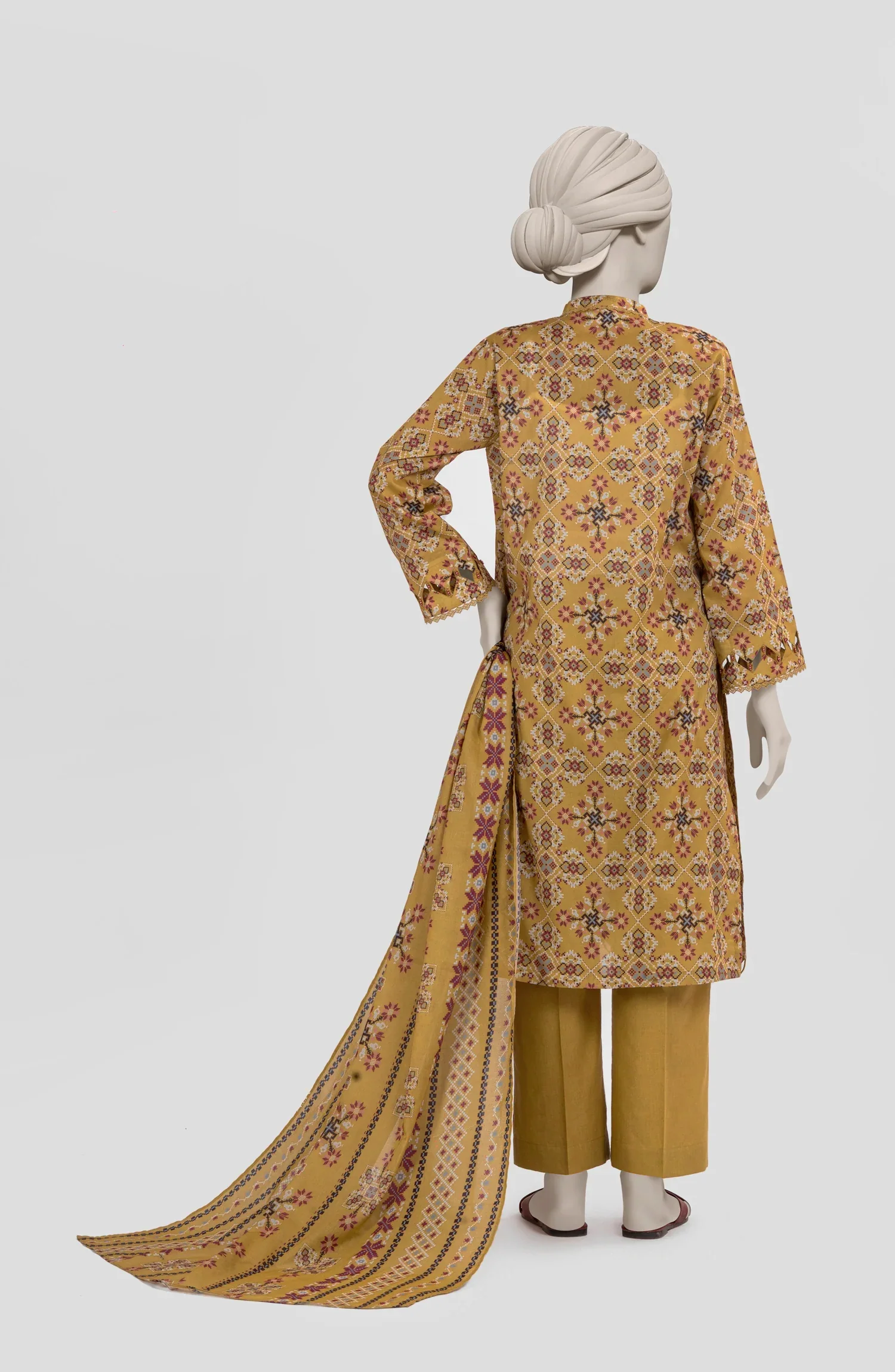 PRINTED LAWN 3PCS UNSTITCHED - Image 4