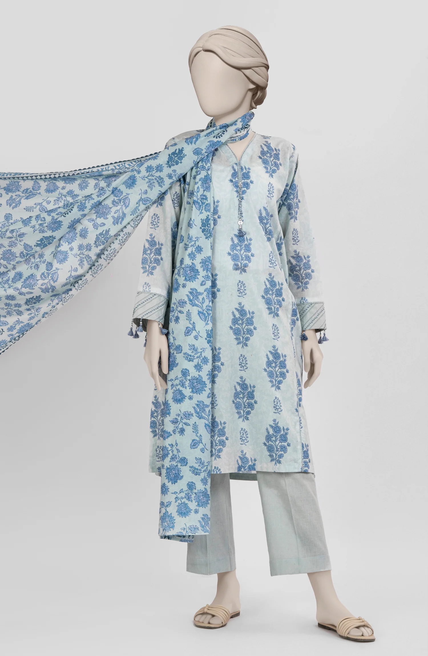 PRINTED LAWN 3PCS UNSTITCHED - Image 3